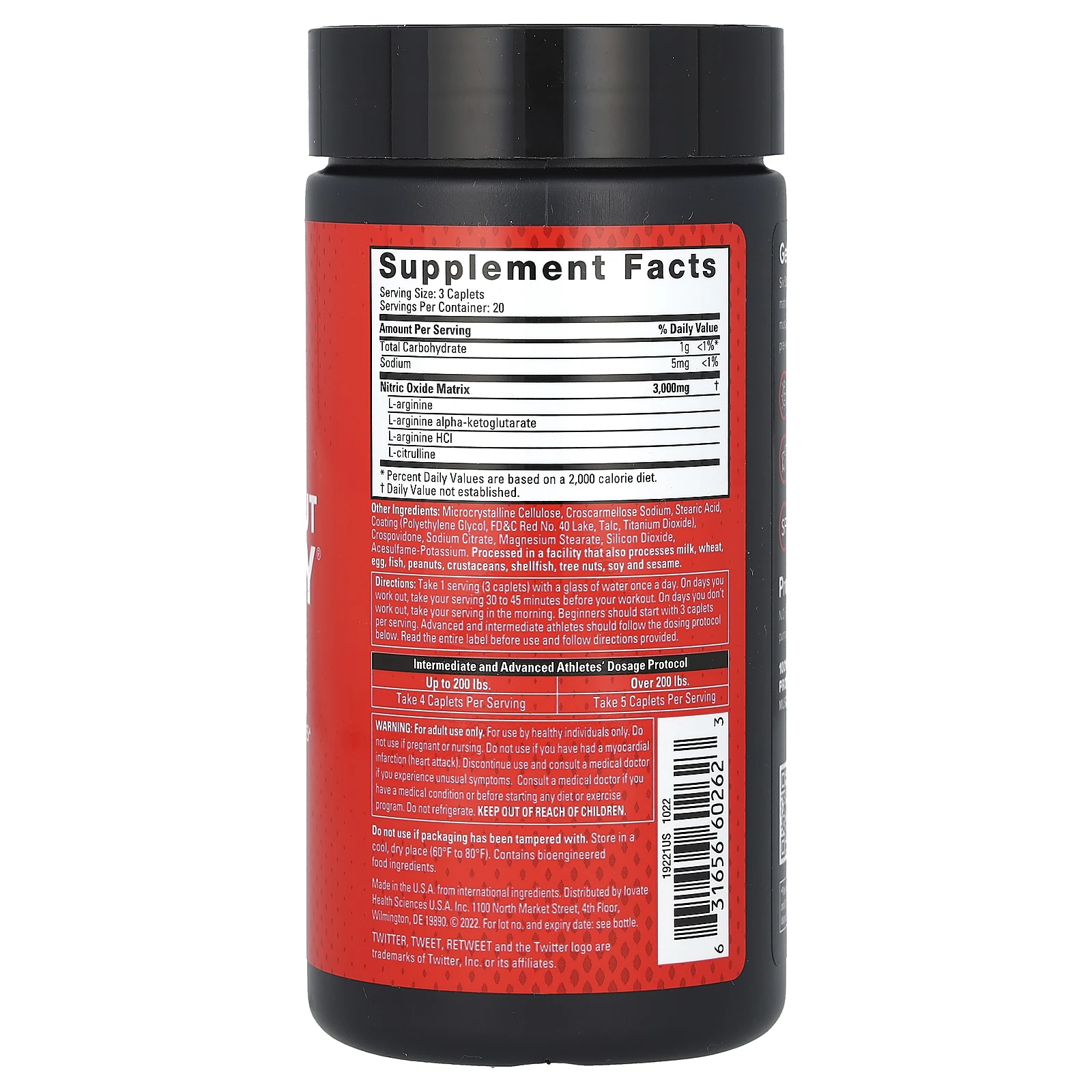 SIXSTAR, Элитная серия, перед тренировкой НЕТ FURY, 60 капсул