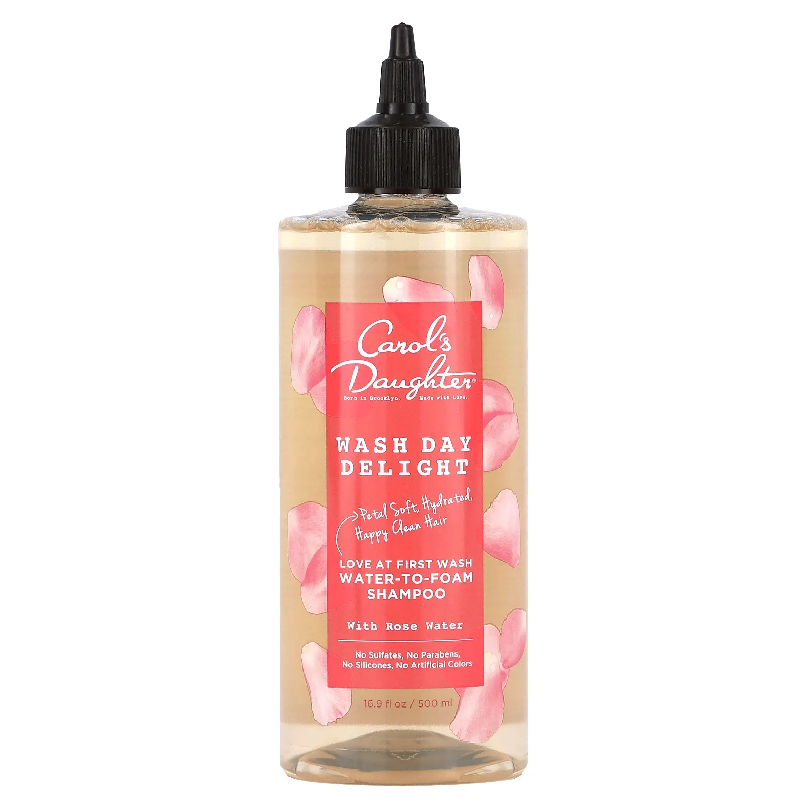Carol's Daughter, Wash Day Delight, шампунь с розовой водой, 500 мл (16,9 жидк. Унции)