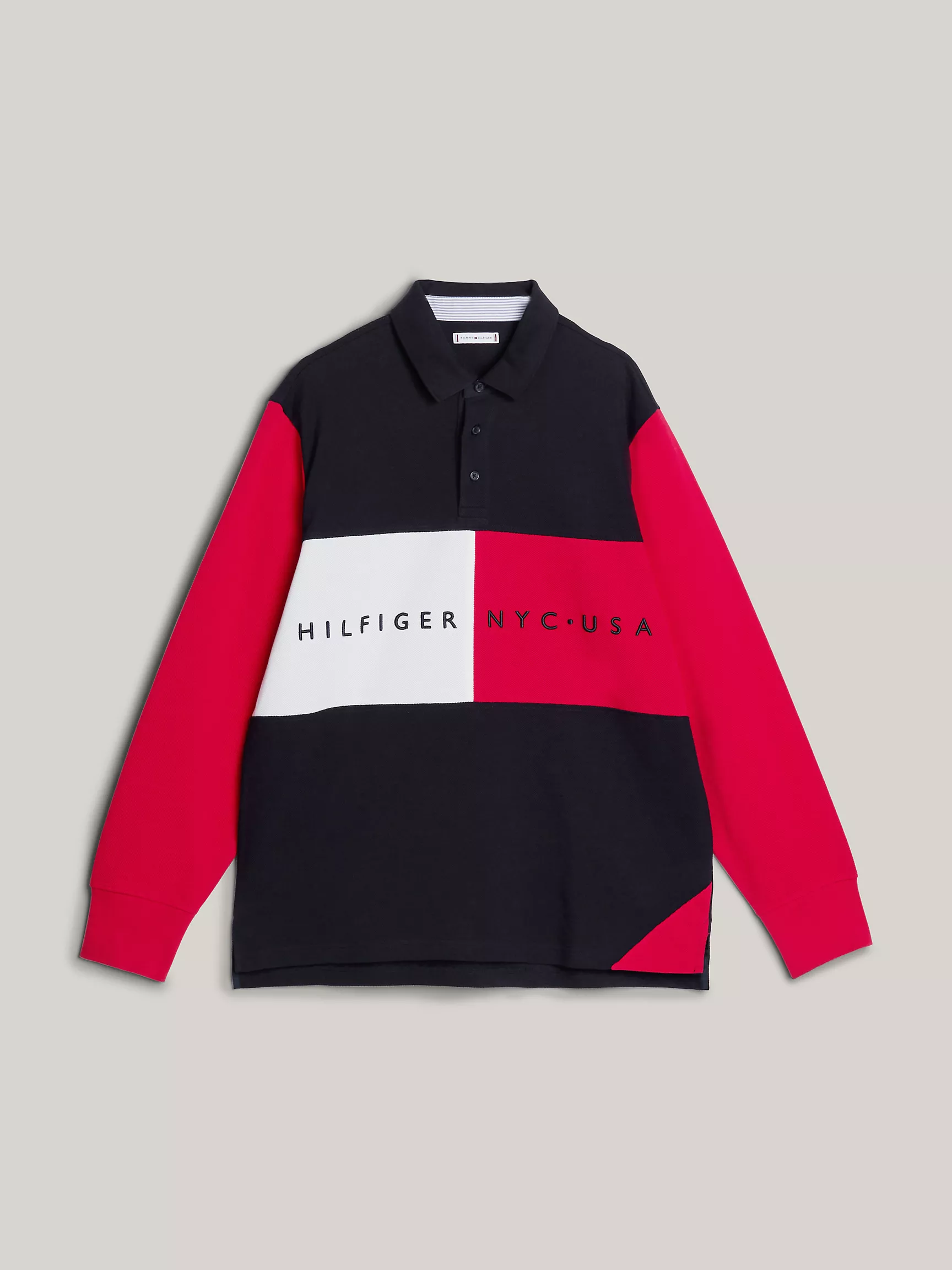 Мужское регби Tommy Hilfiger, Поло Hilfiger Team в стиле регби