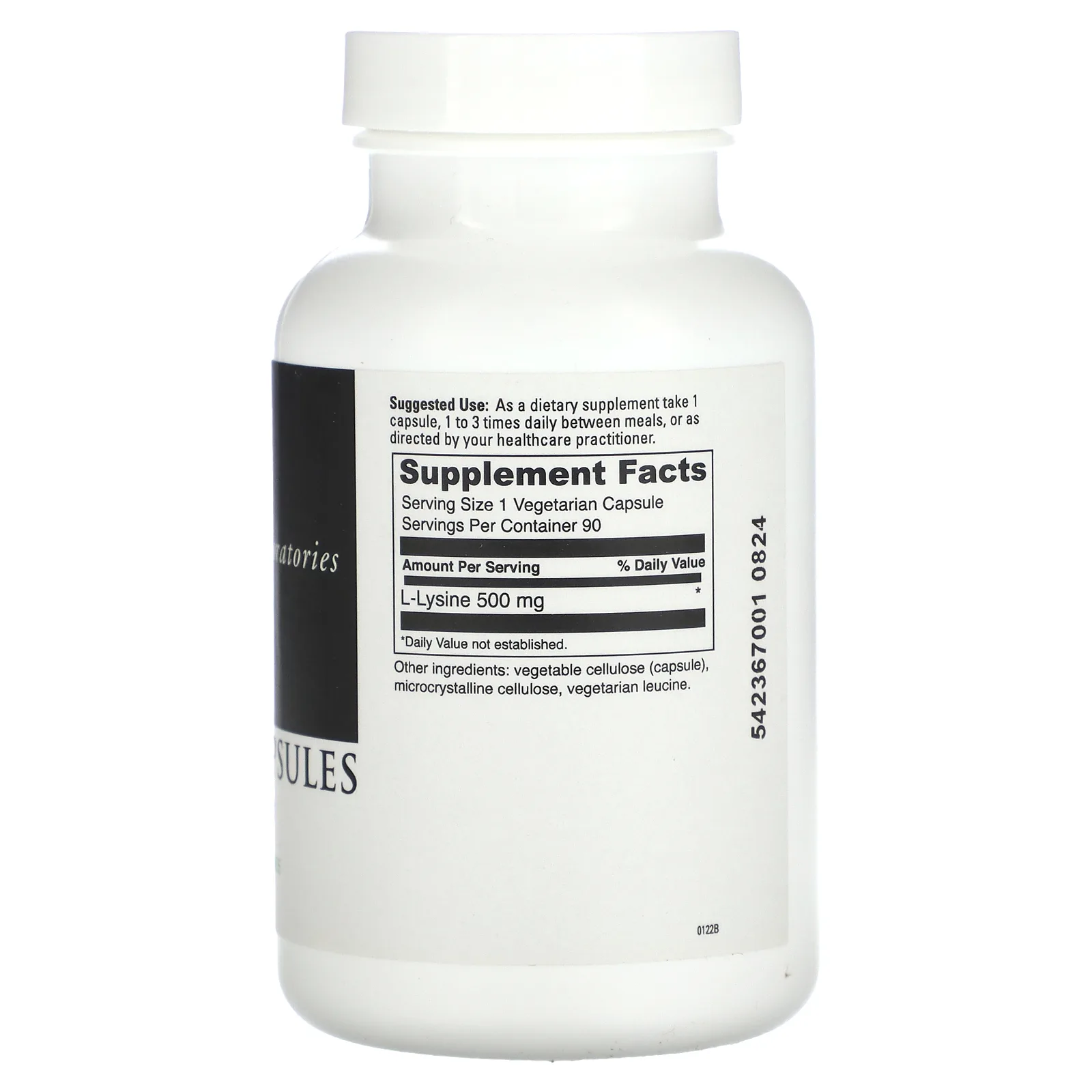 DaVinci Laboratories of Vermont, L-лизин в капсулах, 90 капсул