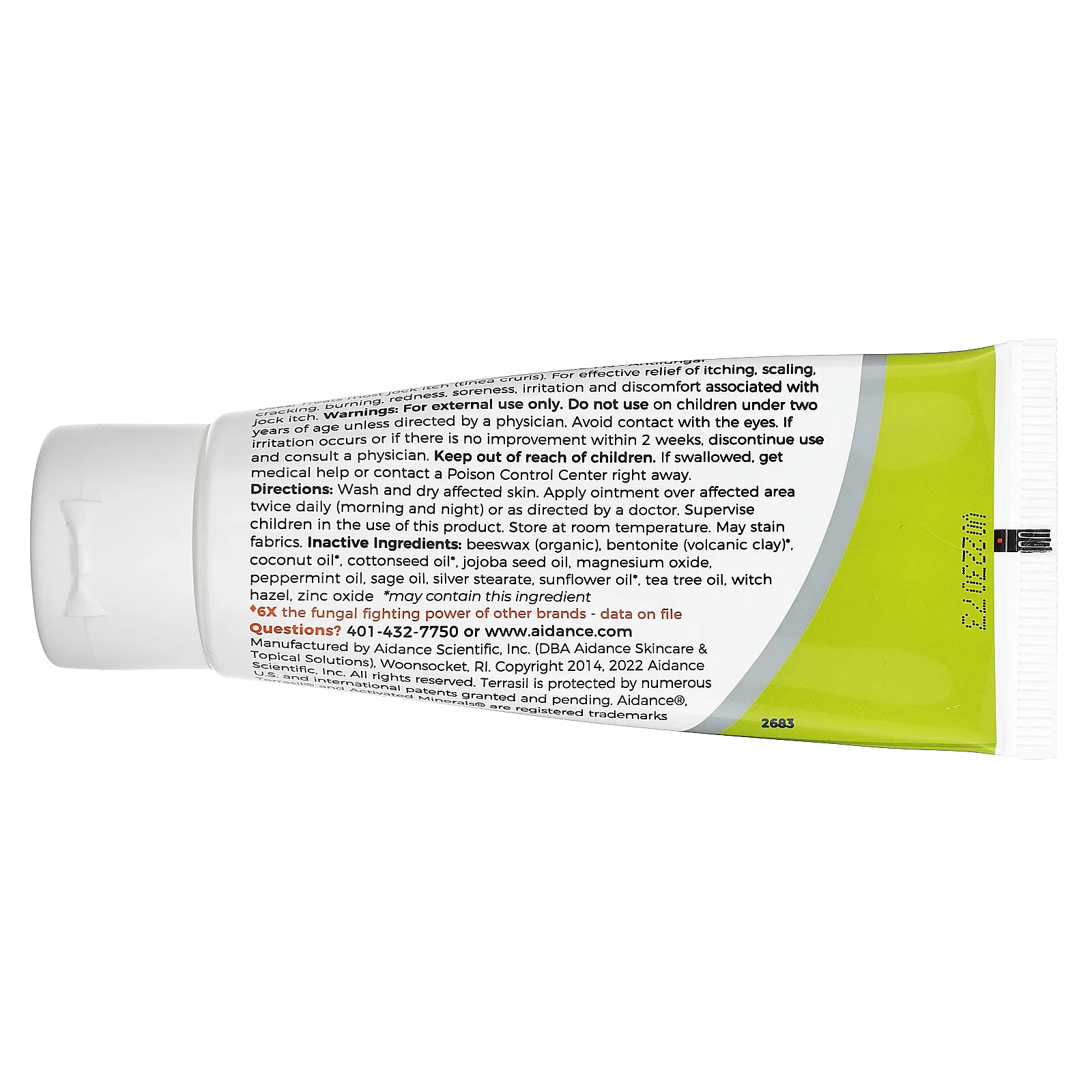 Terrasil, Jock Itch, средство для снятия зуда, максимальная сила действия, 50 г