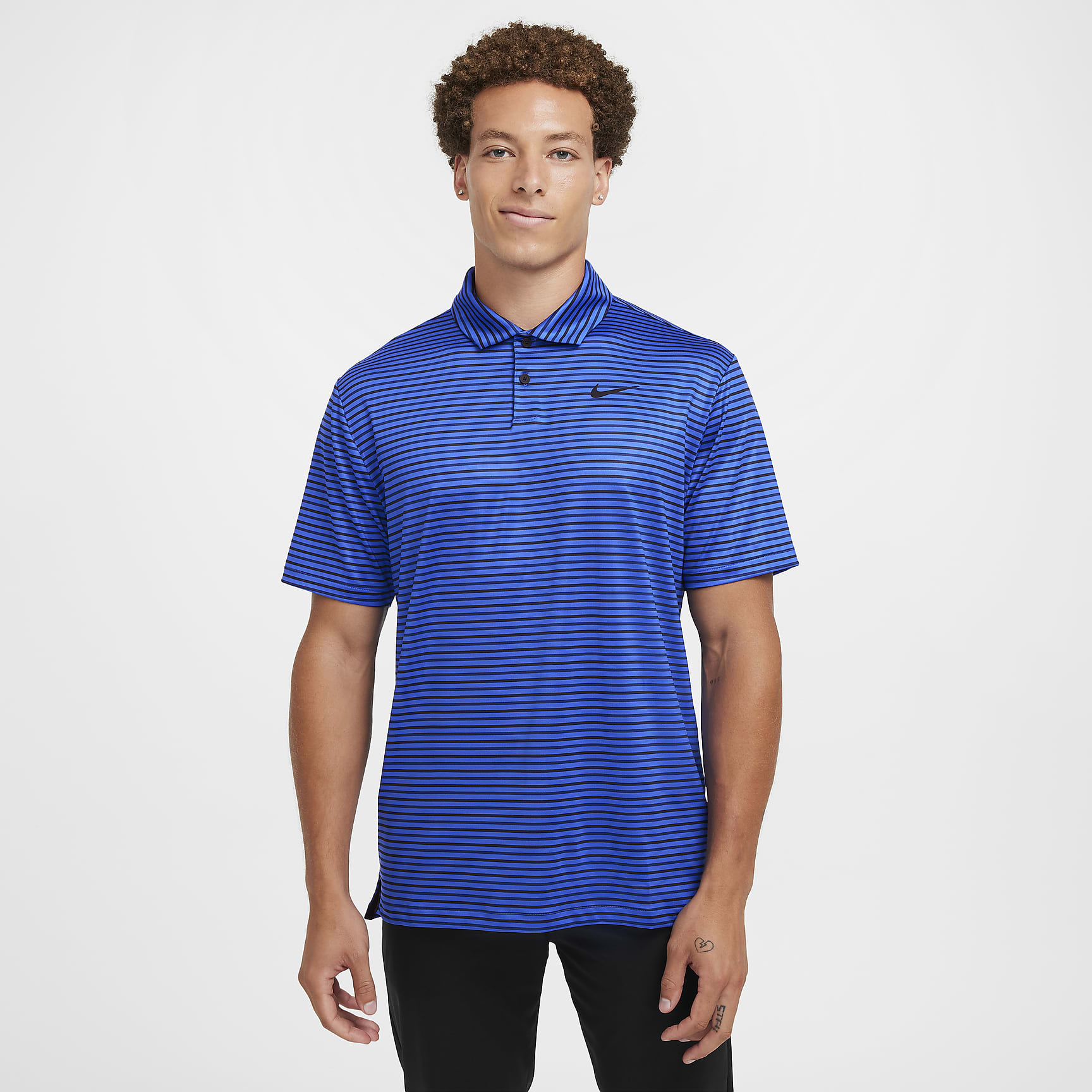 Nike Tour Men's Dri-FIT Striped Golf Polo