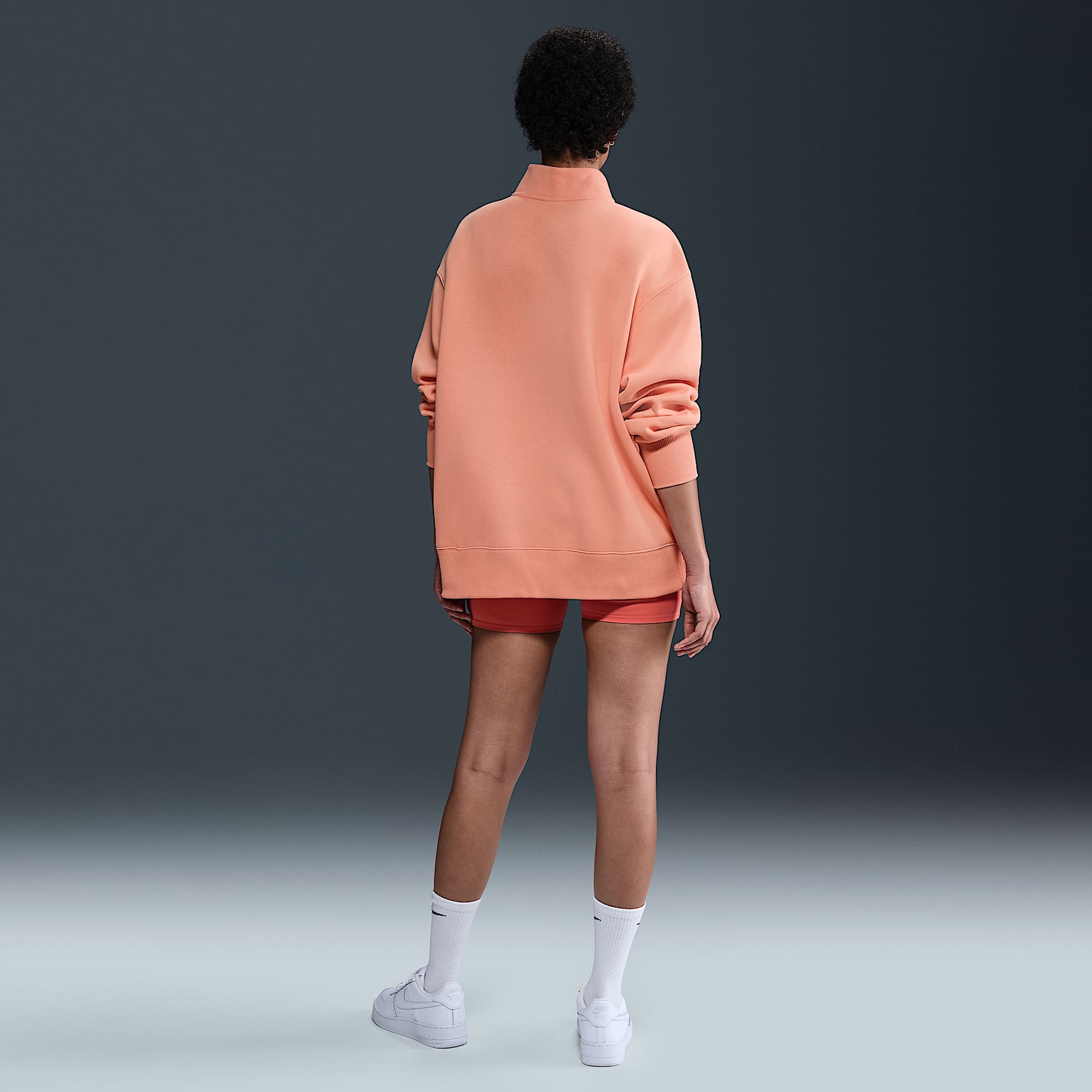Nike Sportswear Phoenix Fleece Women's Oversized 1/4-Zip Long Sweatshirt