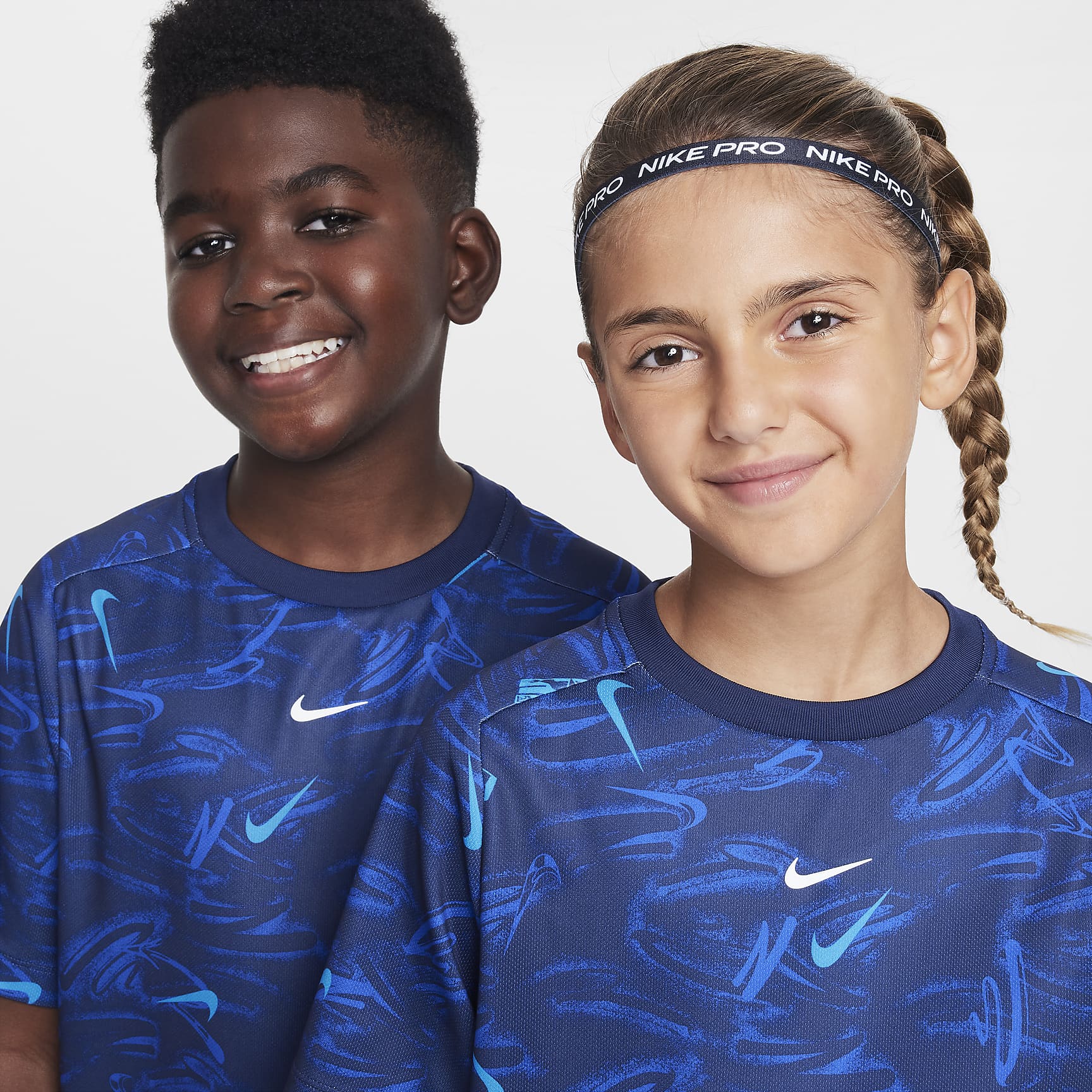 Nike Multi Big Kids' (Boys') Dri-FIT Short-Sleeve Top