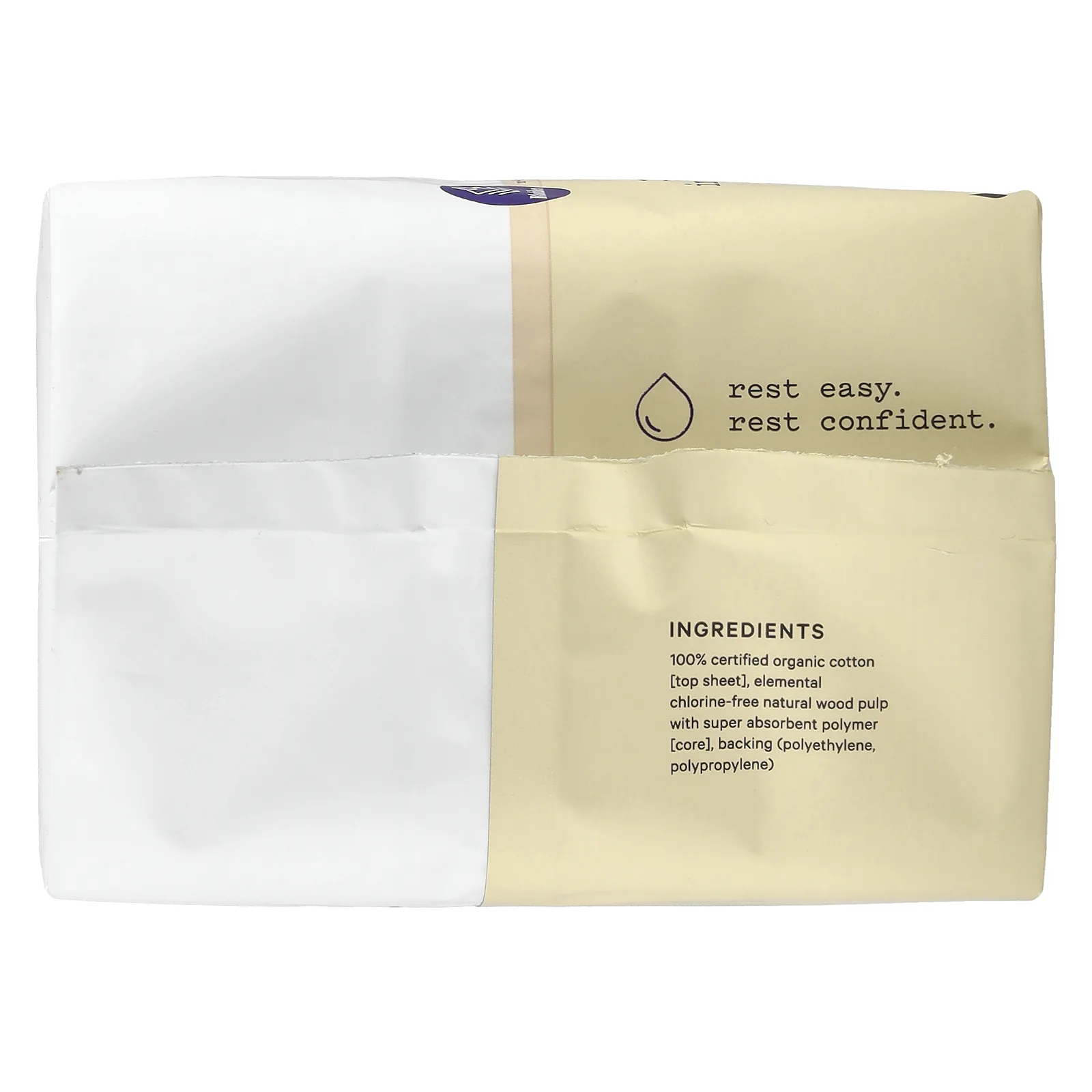 The Honey Pot Company, Ватные диски без трав с крыльями, органическое недержание на ночь, 16 шт.