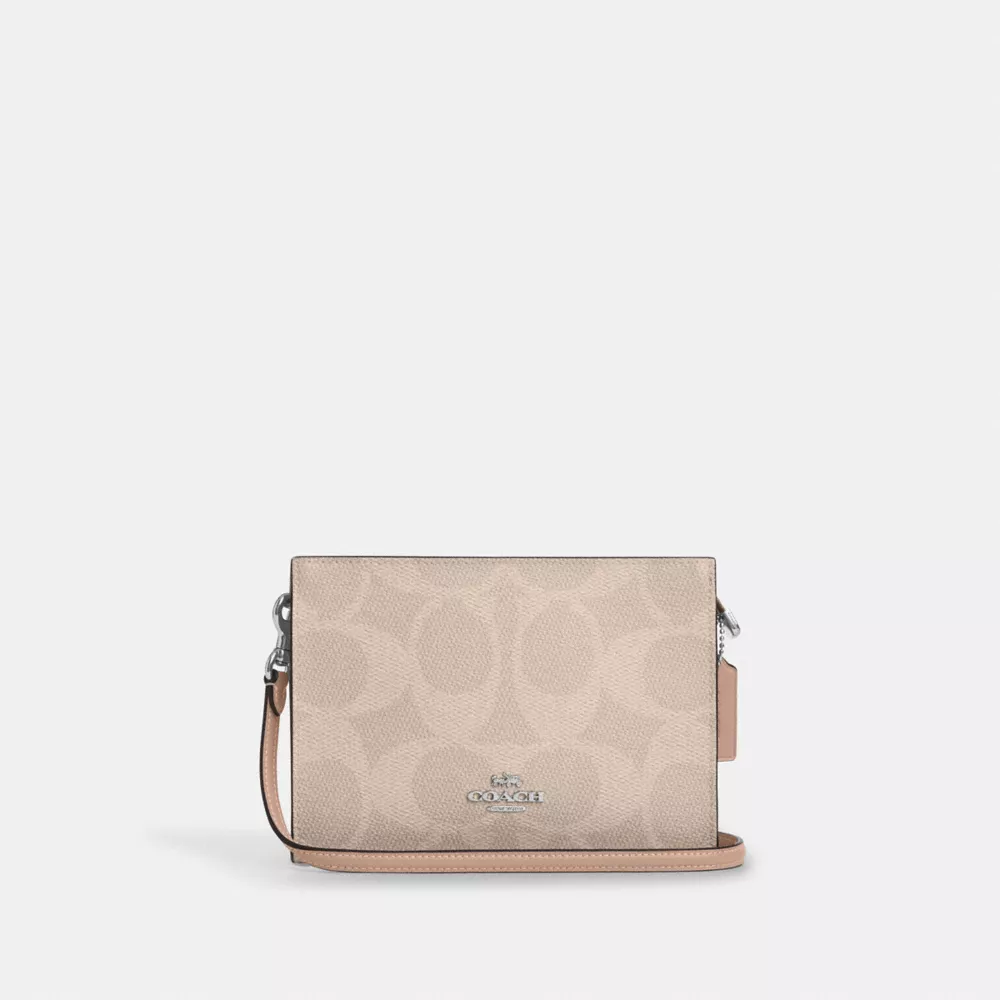 Сумка COACH Slim Crossbody Bag In Signature Canvas