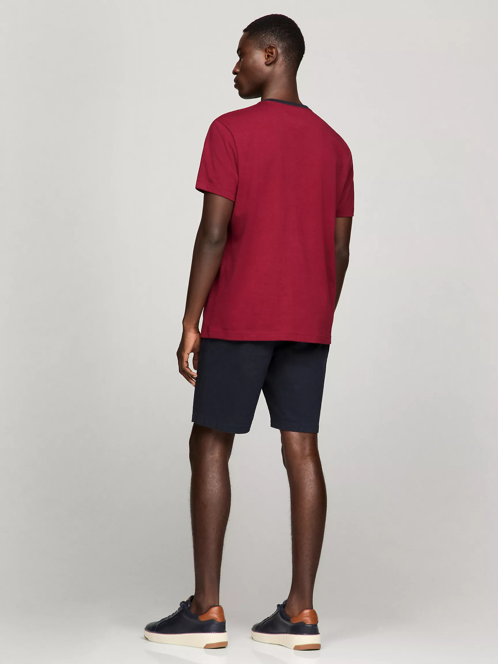 Мужская футболка Tommy Hilfiger, Футболка с вышитым логотипом флага