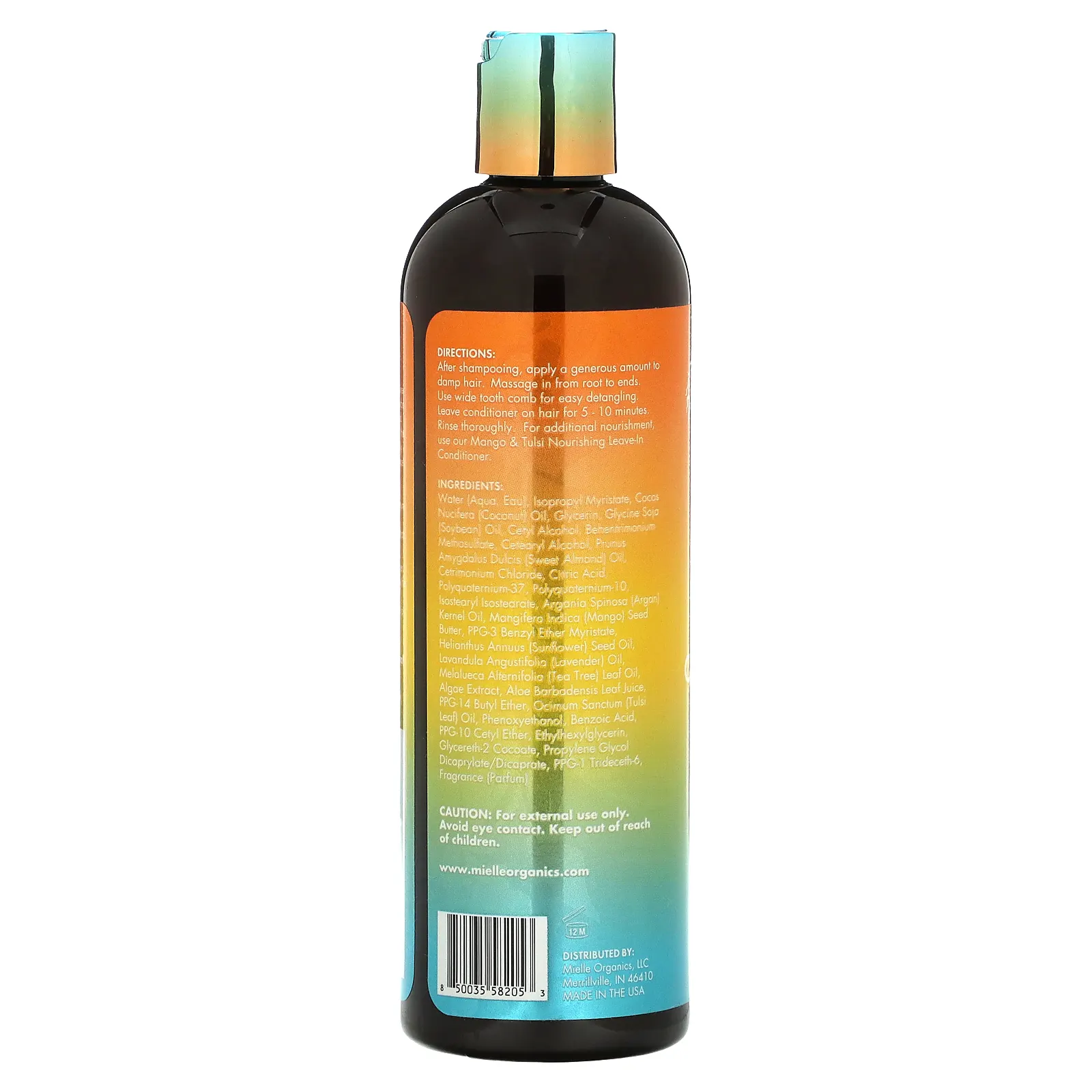 Mielle, Питательный кондиционер, манго и тулси, 355 мл (12 жидк. Унций)