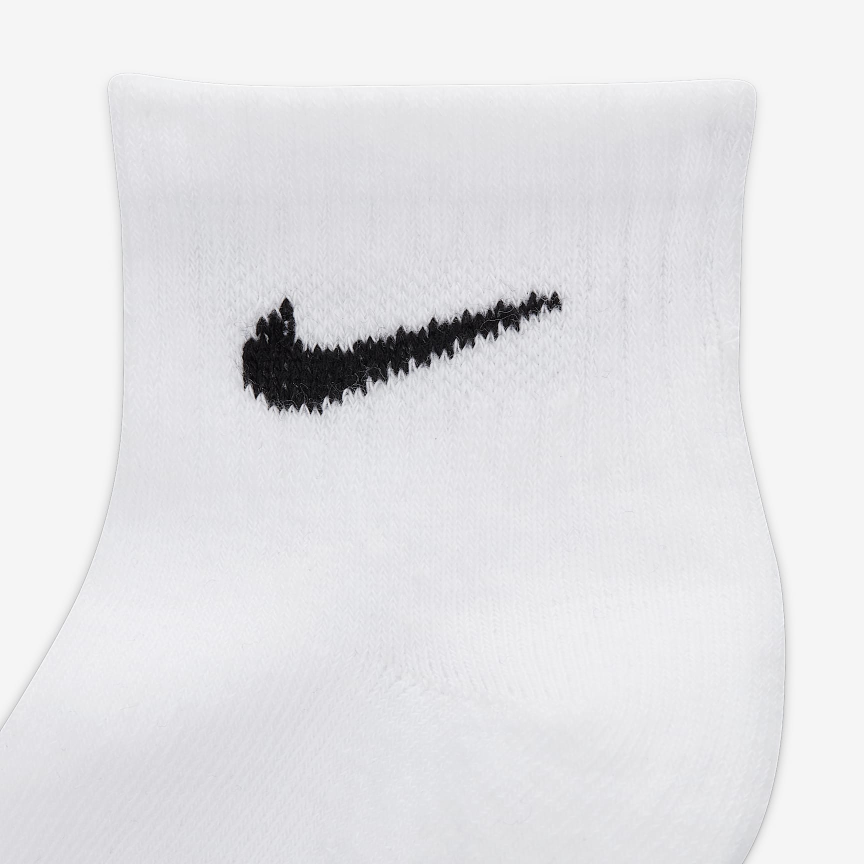 Nike Toddler Swoosh Ankle Gripper Socks (3-Pairs)
