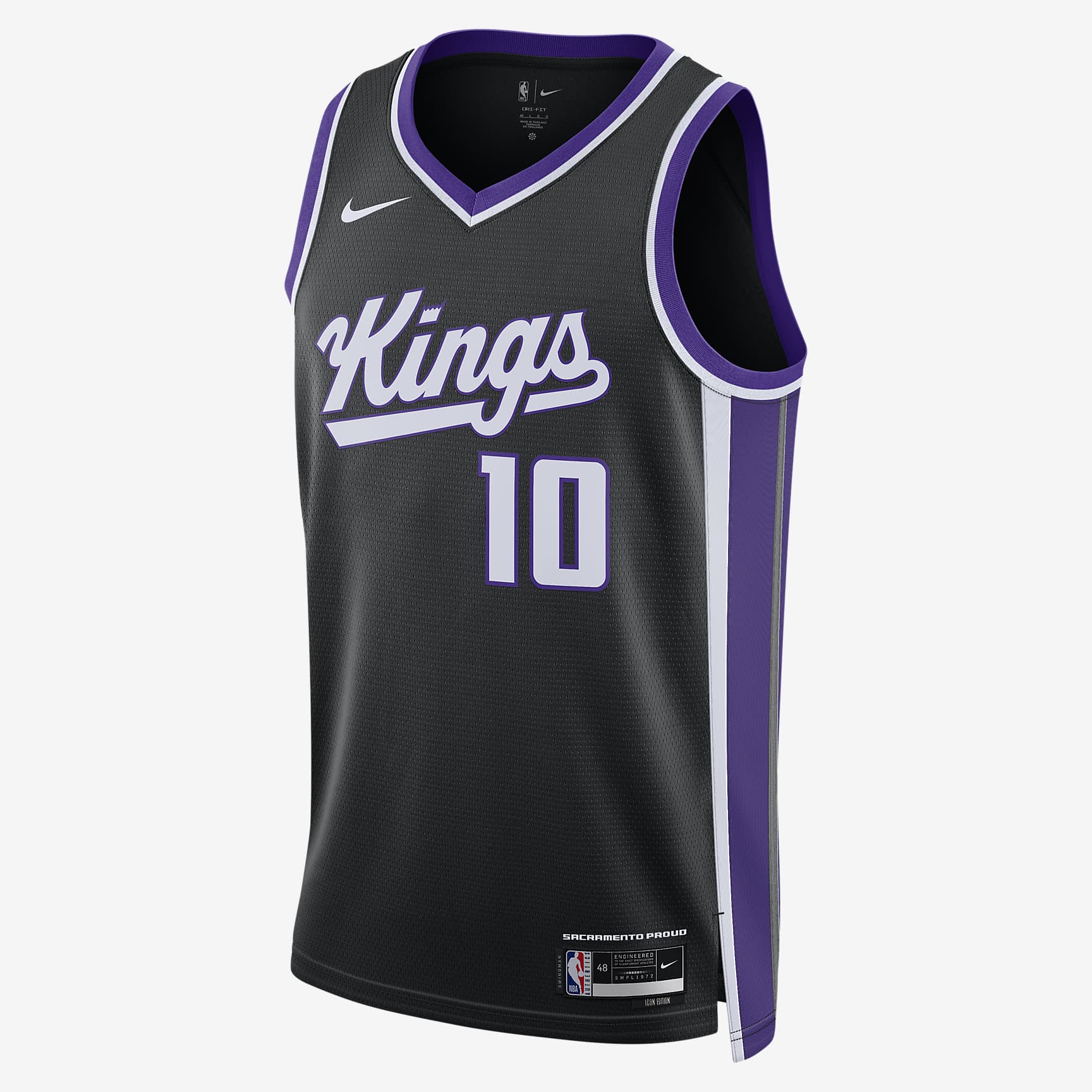 Sacramento Kings 2023/24 Icon Edition Nike Dri-FIT NBA Swingman Jersey