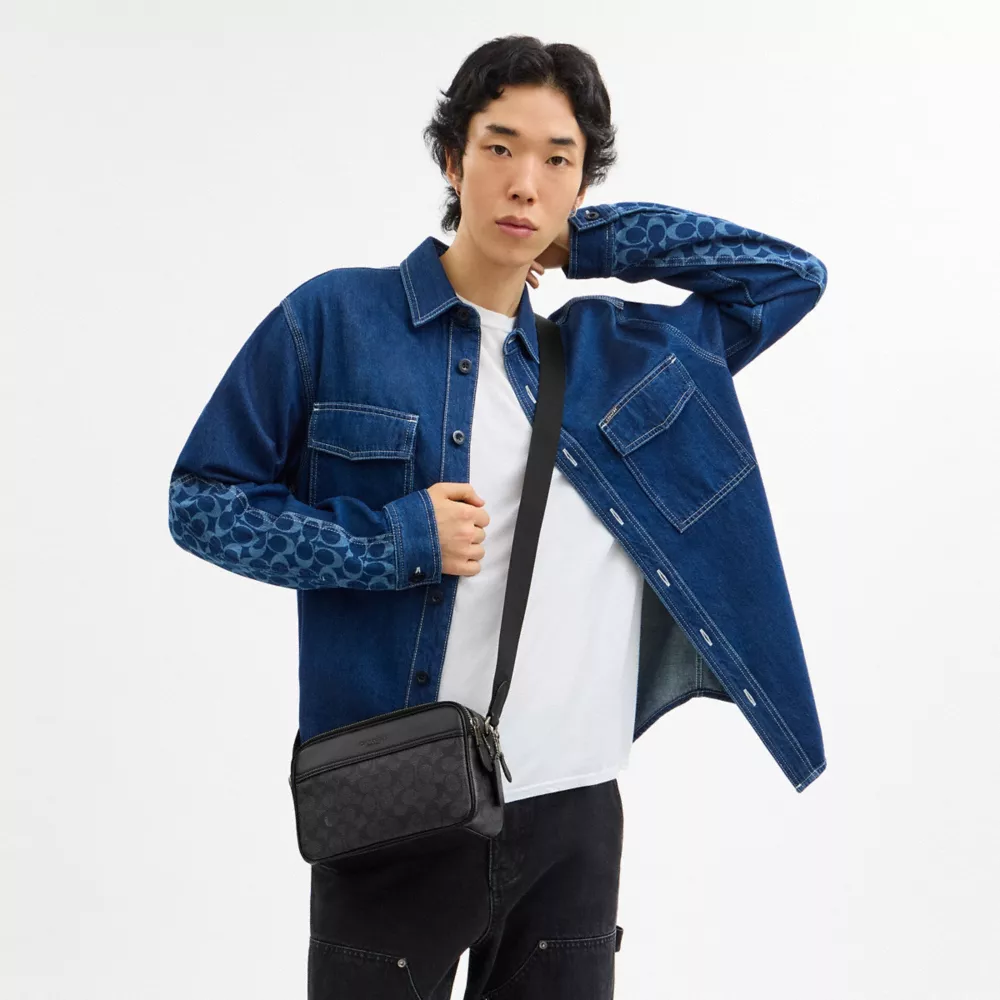 Сумка COACH Graham Crossbody Bag In Signature Canvas