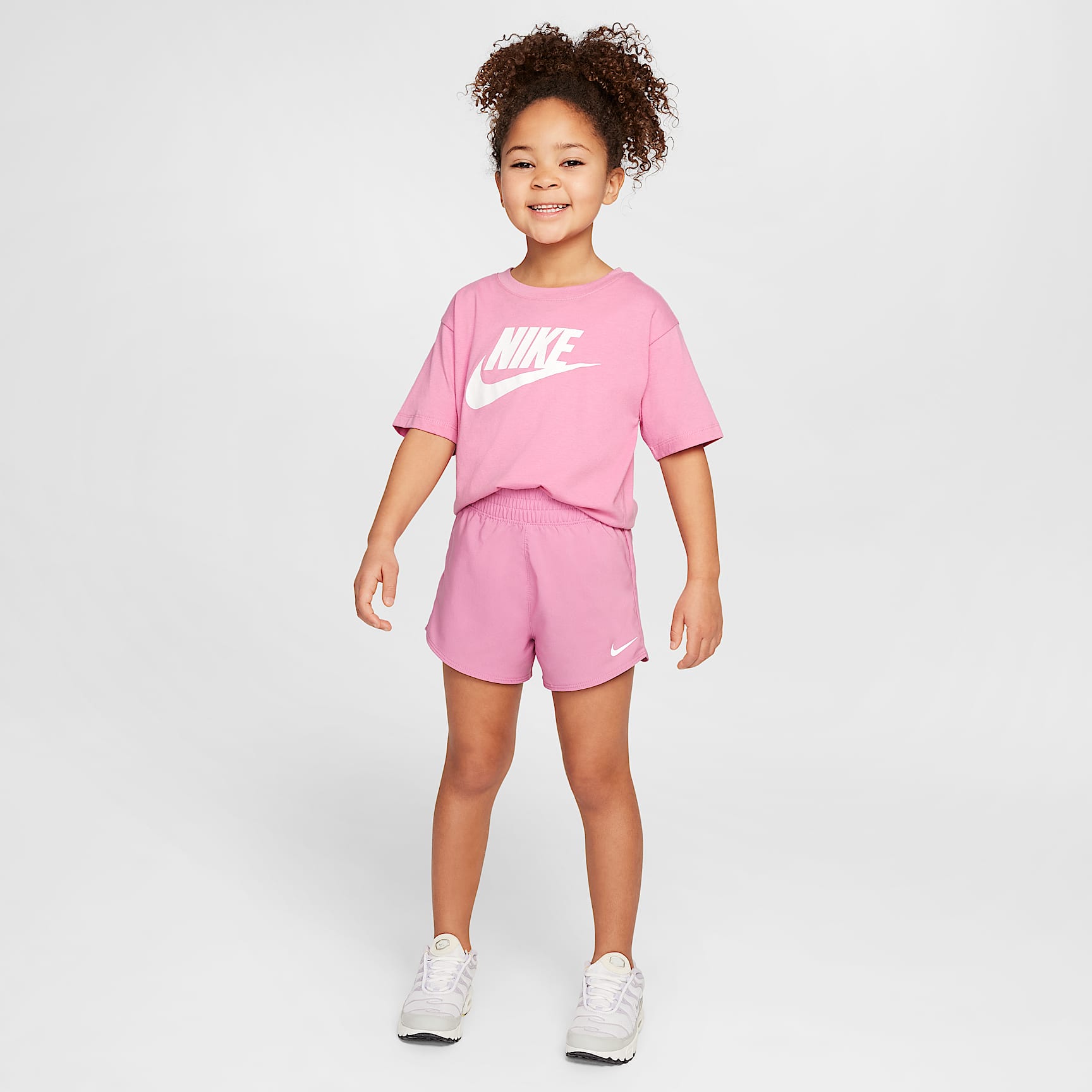 Nike Dri-FIT One Little Kids' Woven Shorts