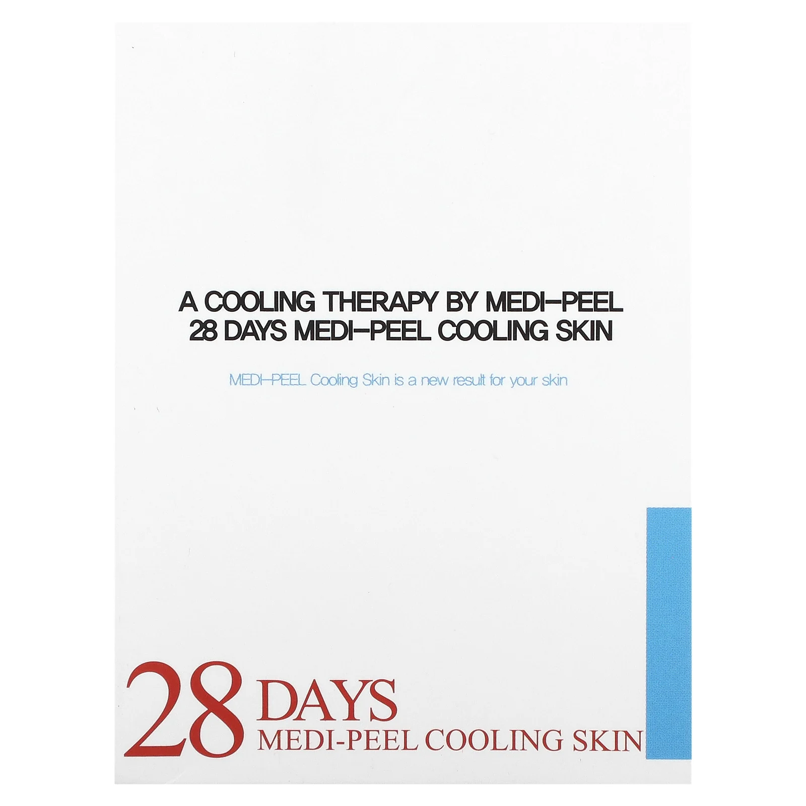 28 дней Medi-Peel для охлаждения кожи, 1 шт.