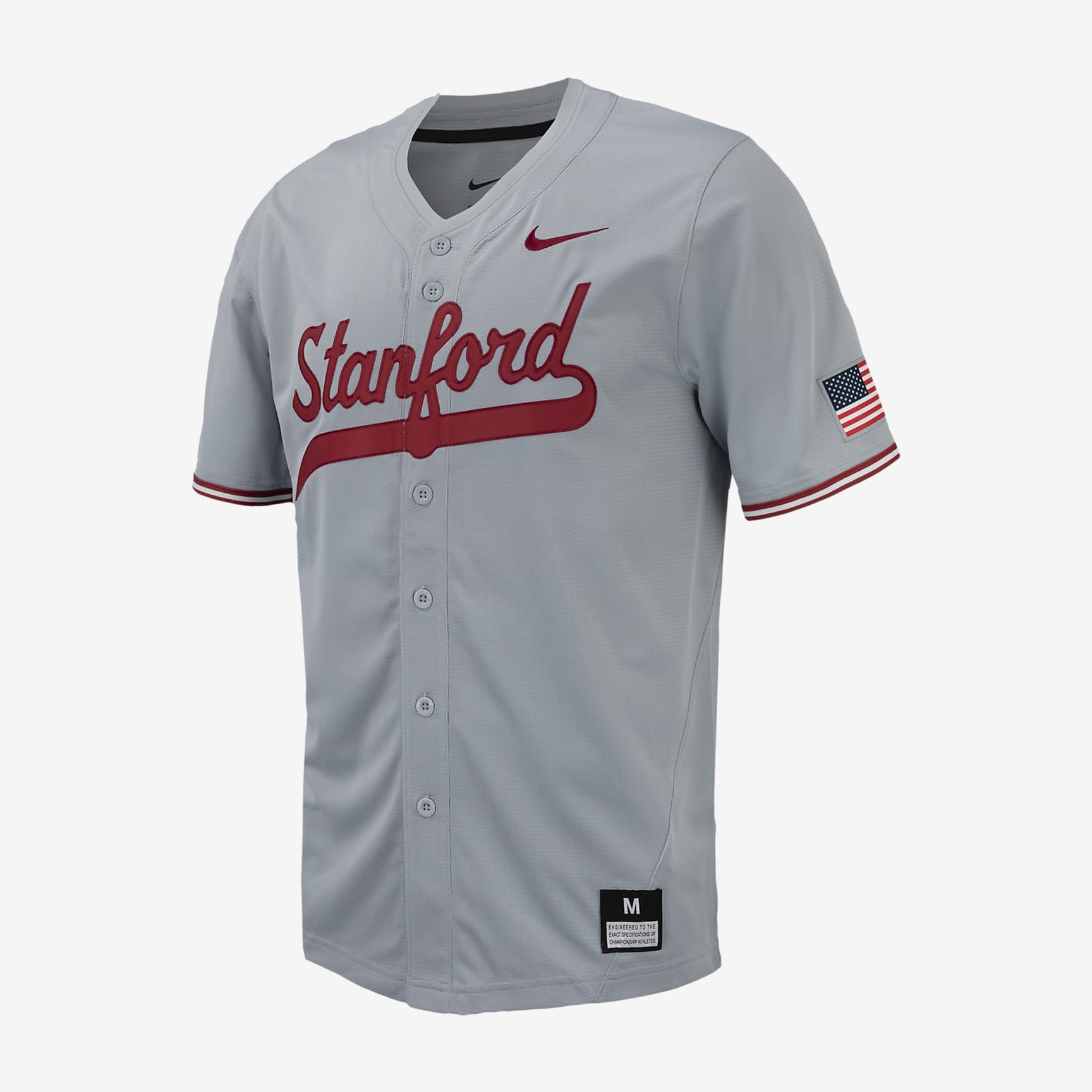 Stanford Men's Nike College Replica Baseball Jersey
