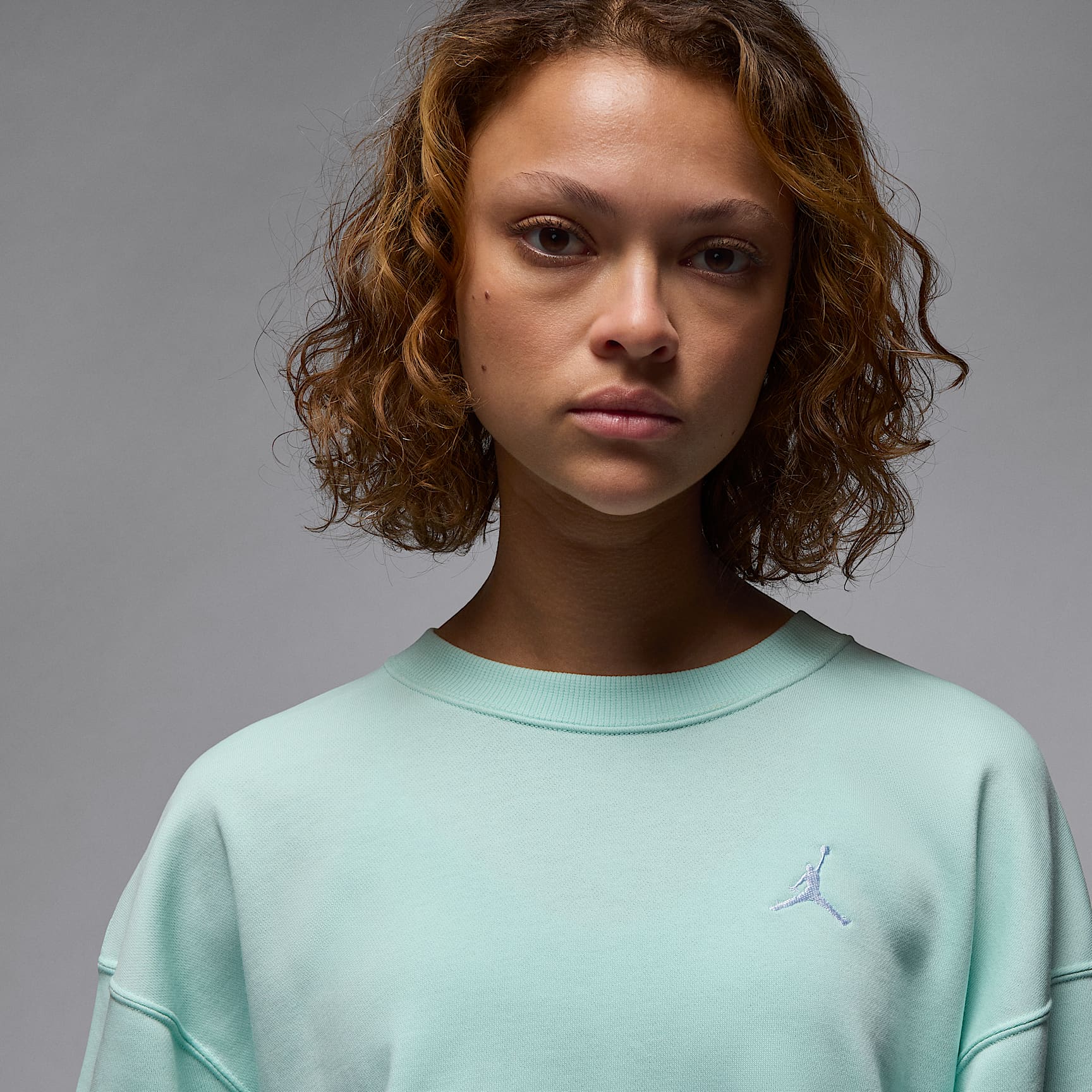 Jordan Brooklyn Fleece Women's French Terry Crew-Neck Sweatshirt