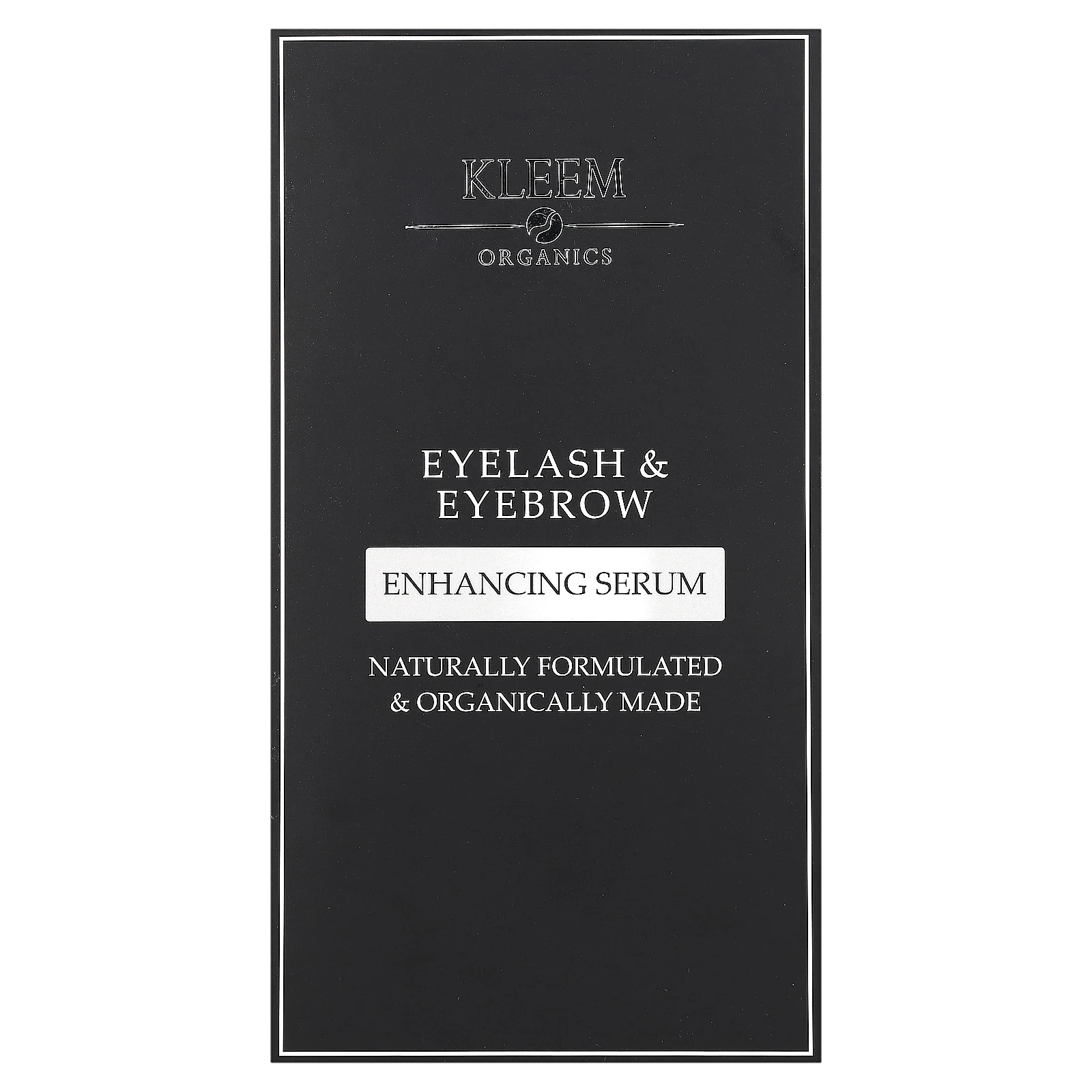 Kleem Organics, набор сывороток для ресниц и бровей, 3 шт.