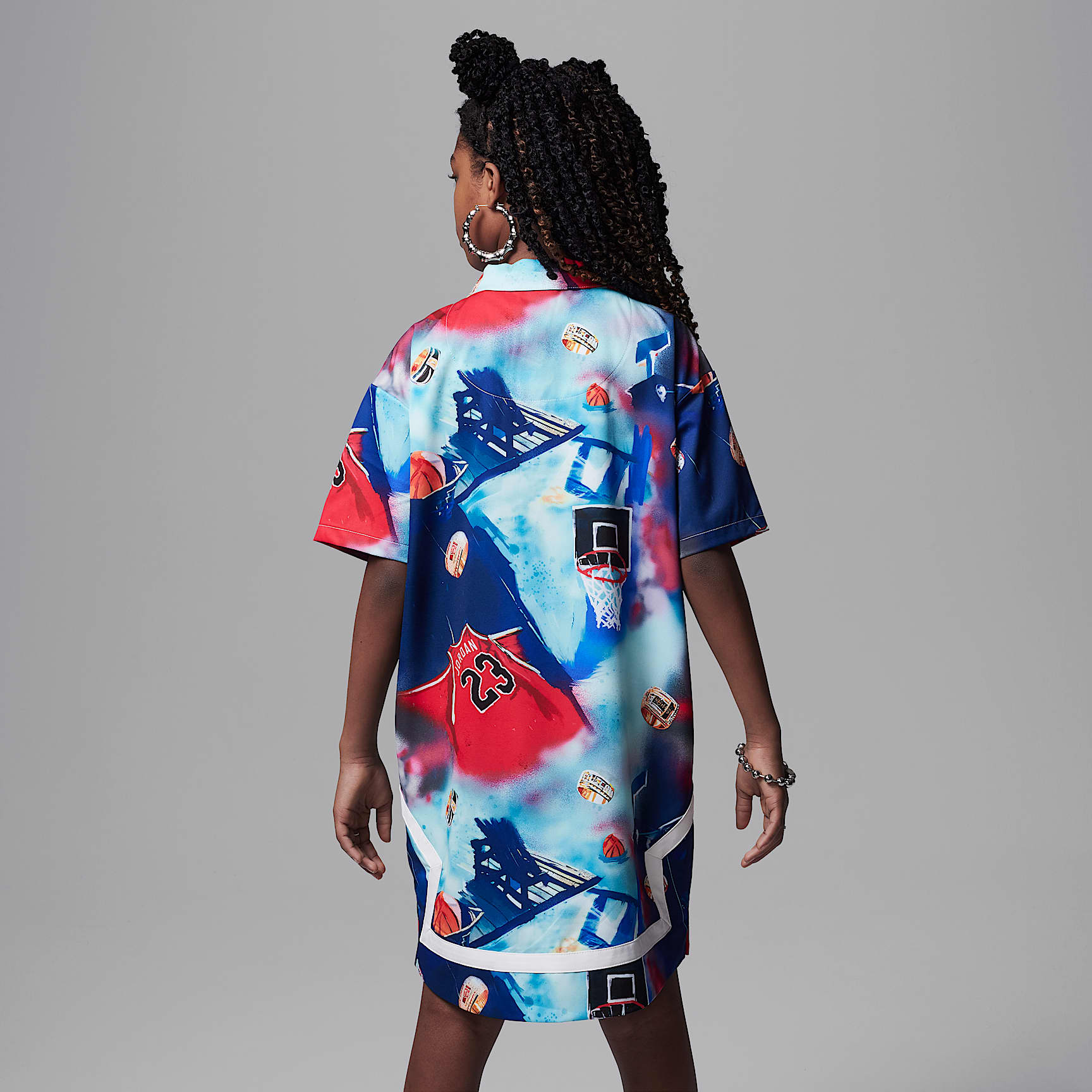 Jordan Big Kids' Brooklyn Poolside Dress