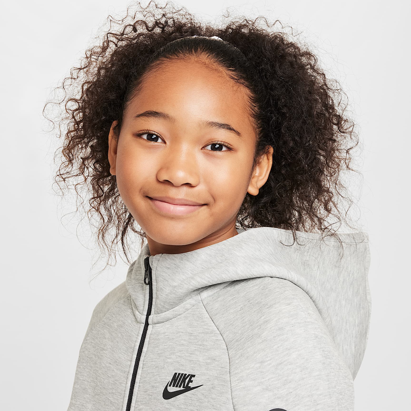 Nike Sportswear Tech Fleece Big Kids' Full-Zip Hoodie
