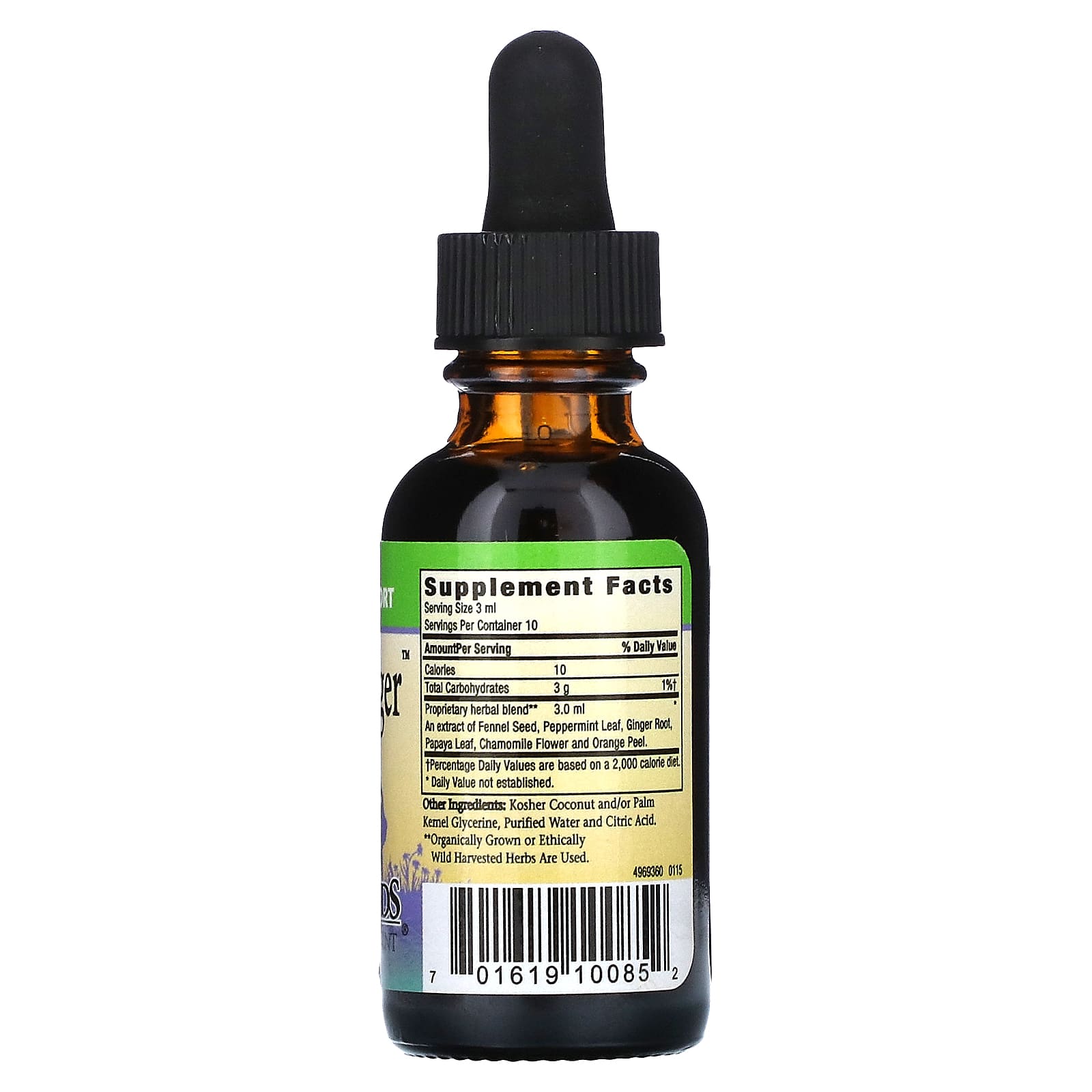 Herbs for Kids, Мятный имбирь, 30 мл (1 жидк. Унция)