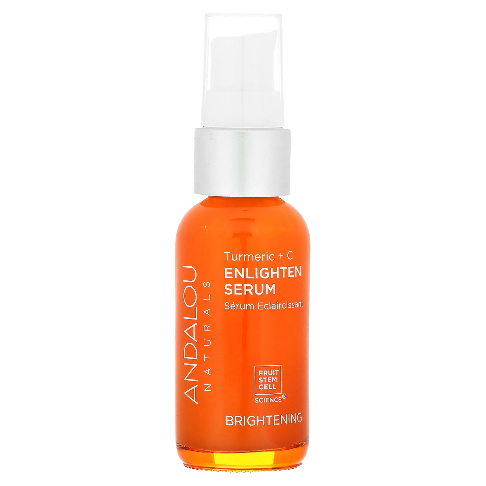 Andalou Naturals, осветляющая сыворотка, с куркумой и витамином C, 32 мл (1,1 жидк. унции)