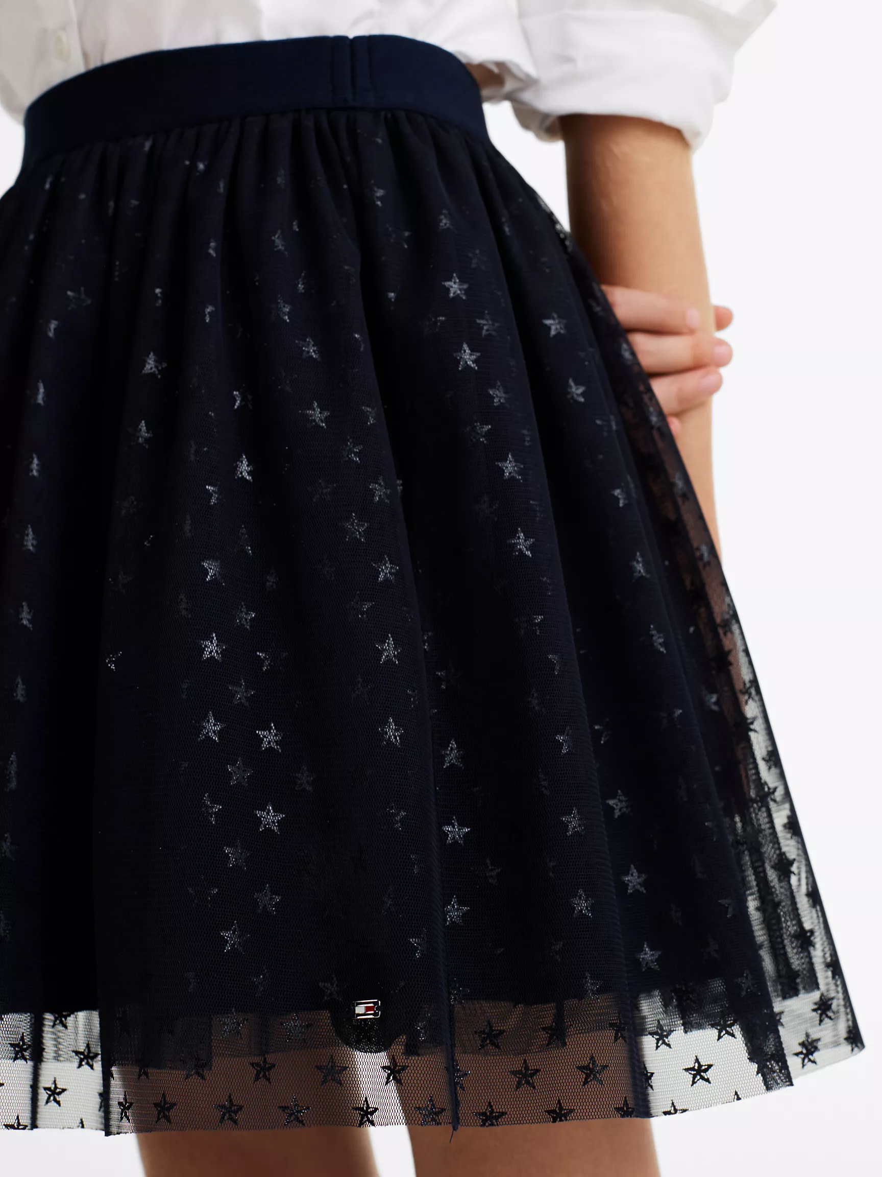 Юбка для девочки Tommy Hilfiger, Детская юбка с фольгированными звездами