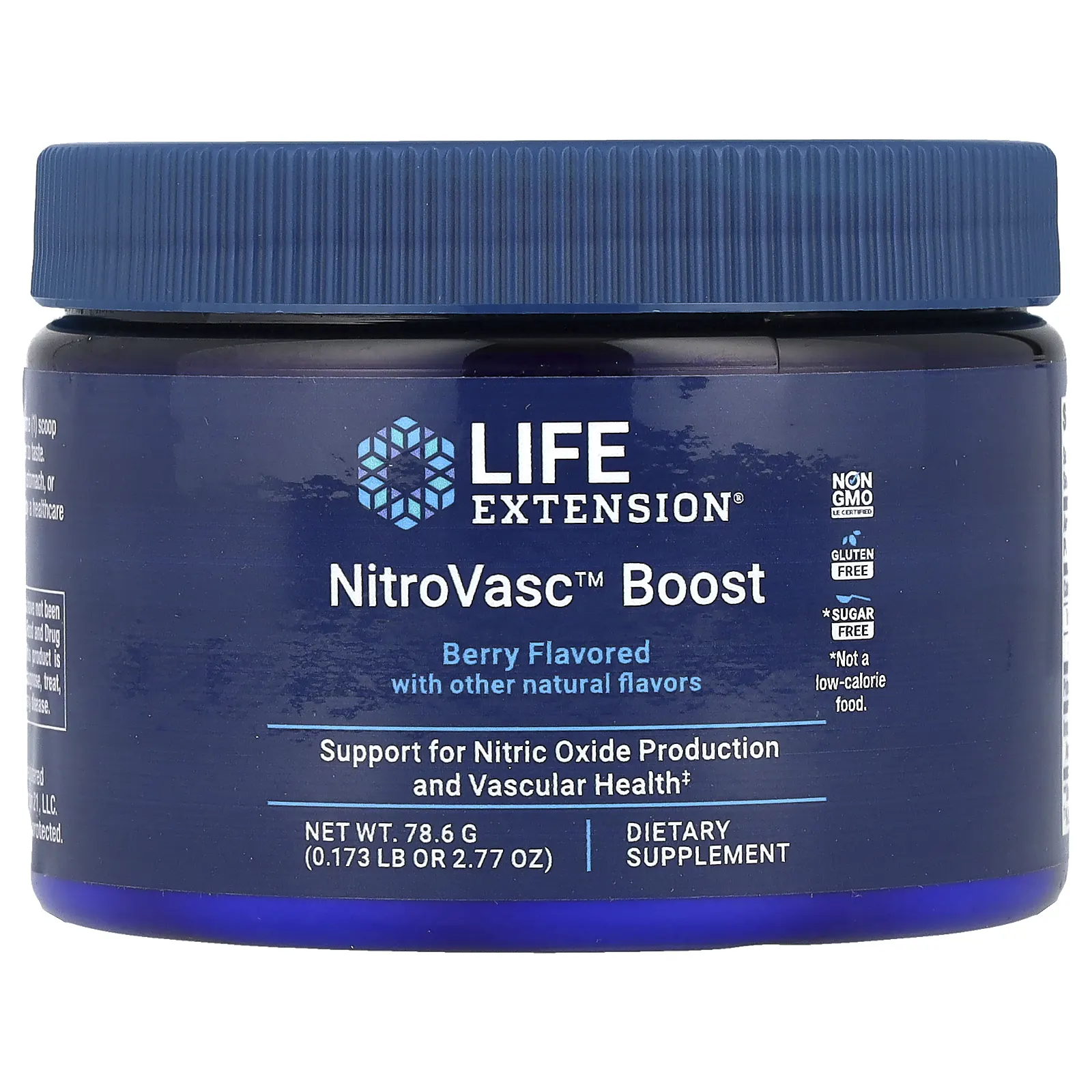 Life Extension, NitroVasc ™ Boost, ягодный, 78,6 г (2,77 унции)