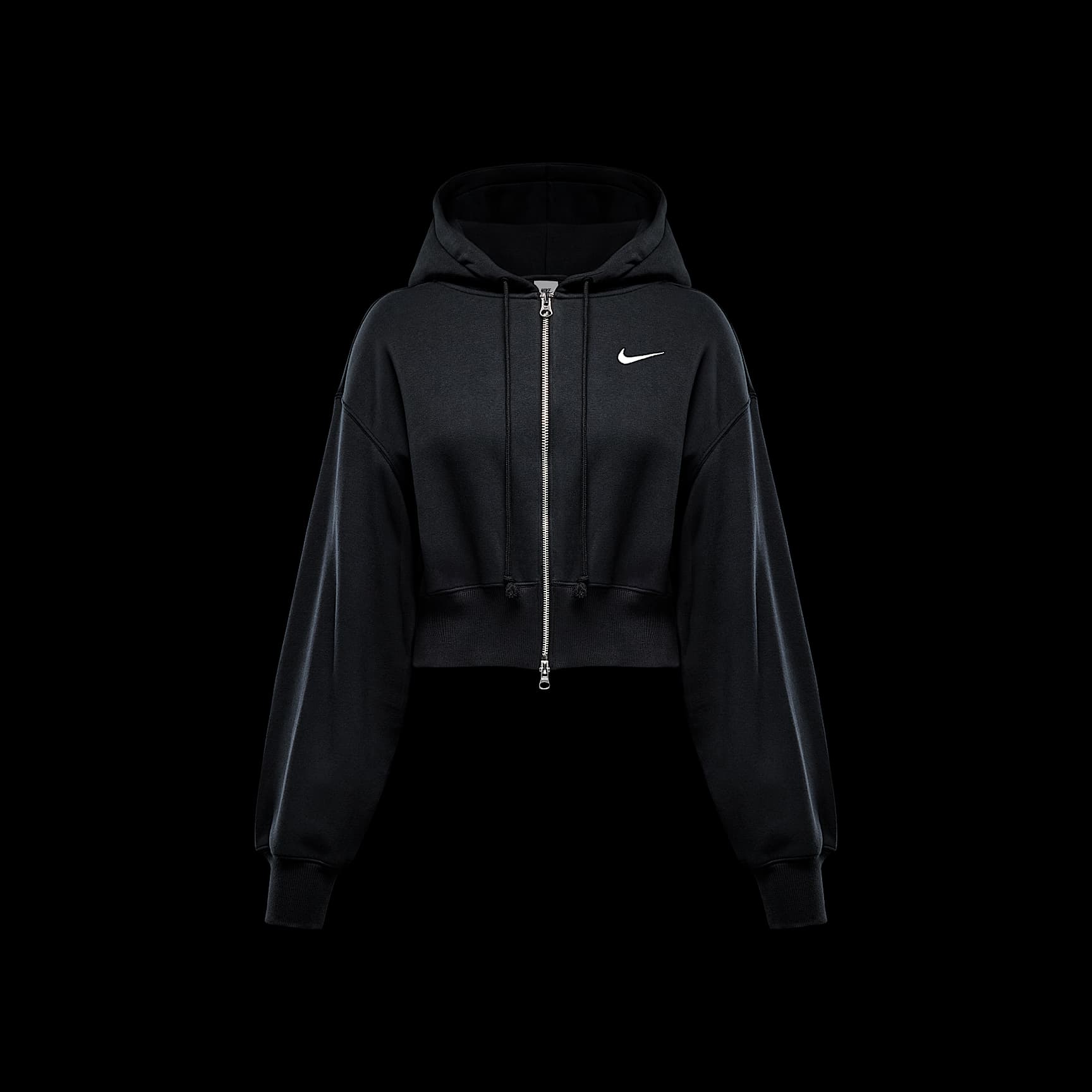 Nike Sportswear Phoenix Fleece Women's Loose Cropped Full-Zip Hoodie