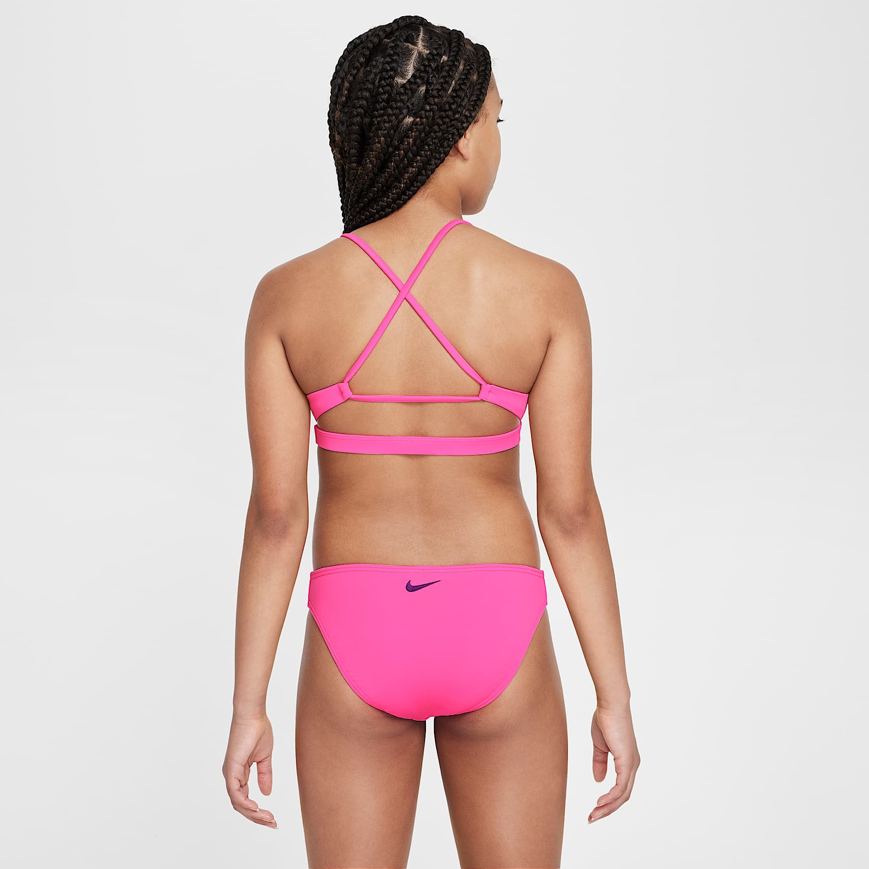 Nike Swim Big Kids' (Girls') Lace-Up Bikini Set