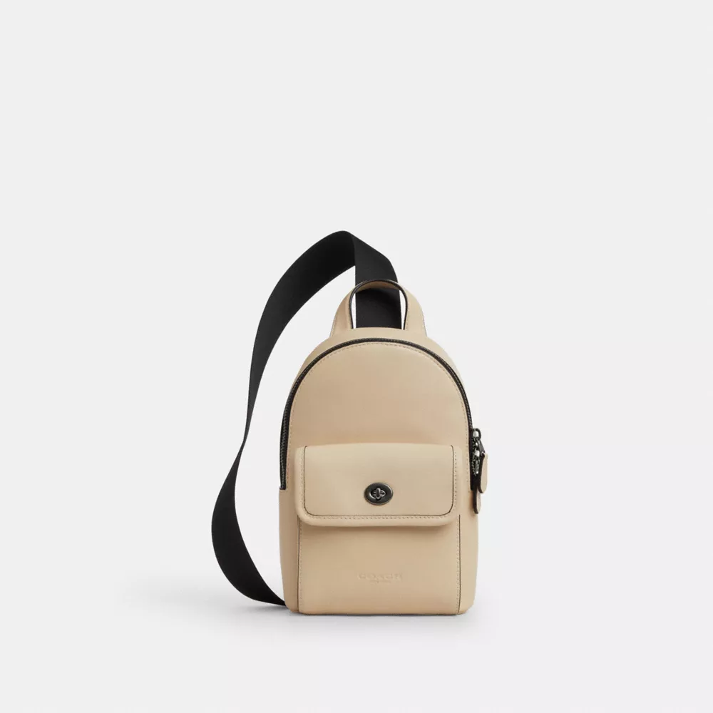 Сумка COACH Small Turnlock Sling Pack