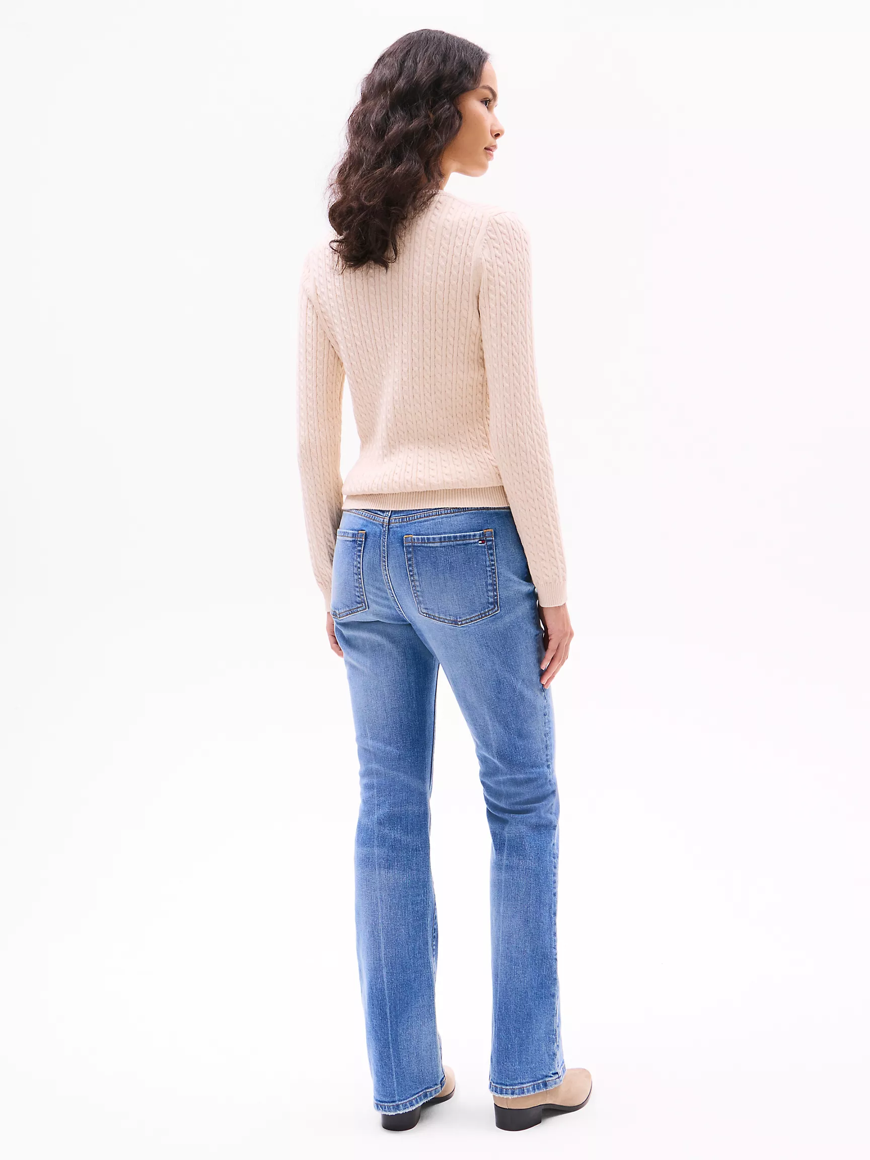 Женский свитер Tommy Hilfiger, Свитер с узором "косы"