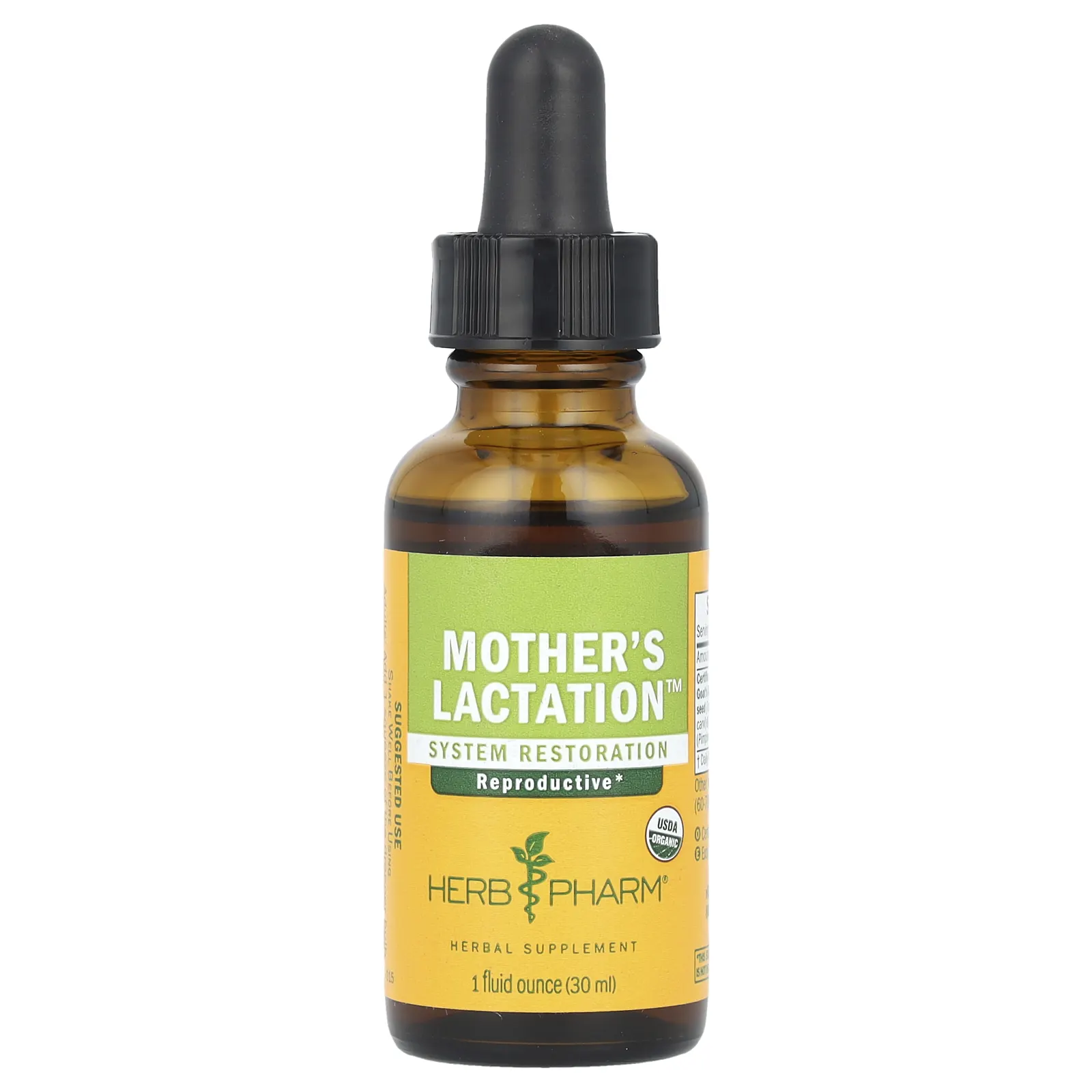 Herb Pharm, Mother's Lactation (средство для лактации), 1 жидкая унция (30 мл)