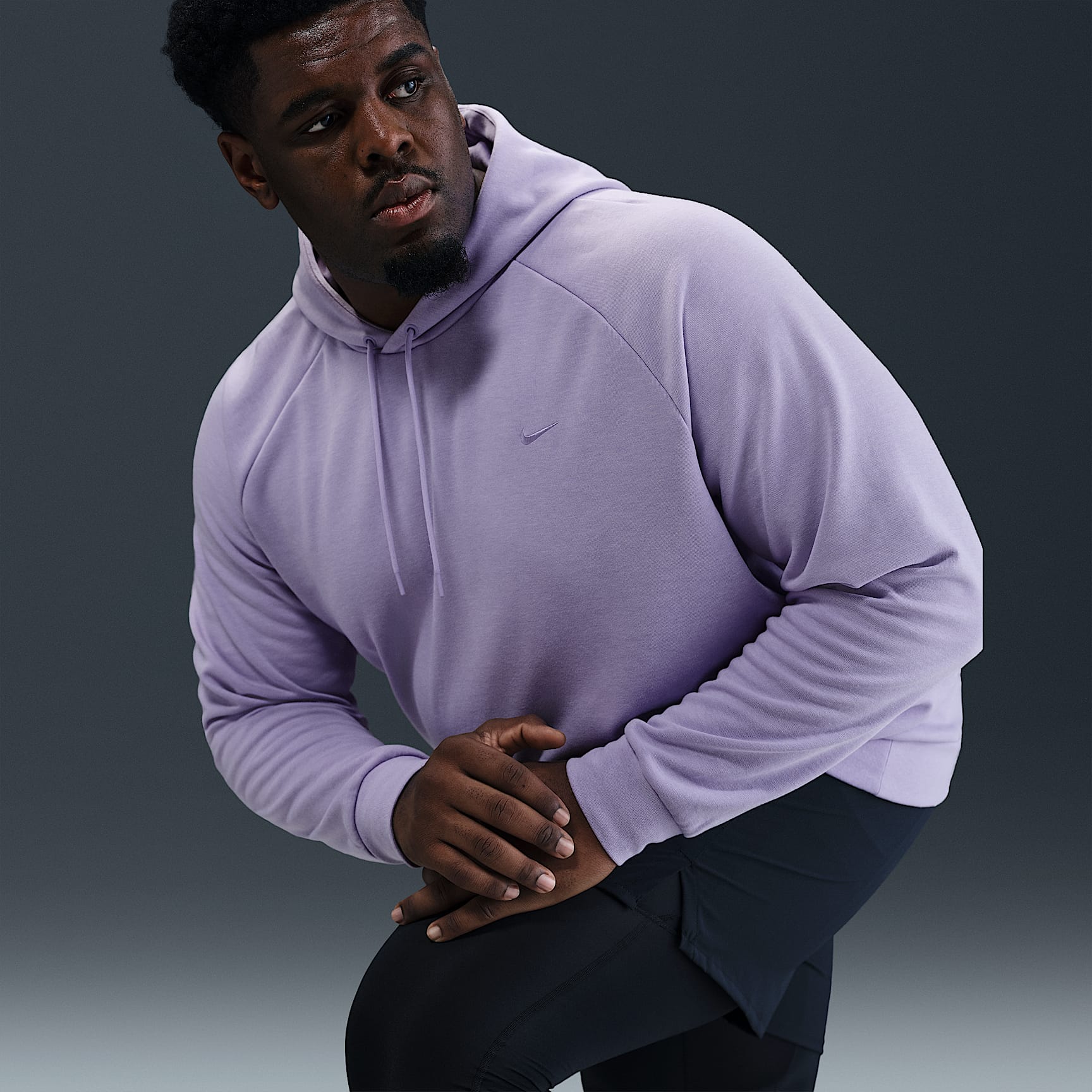 Nike Primary Fleece Men's Dri-FIT UV Pullover Performance Hoodie