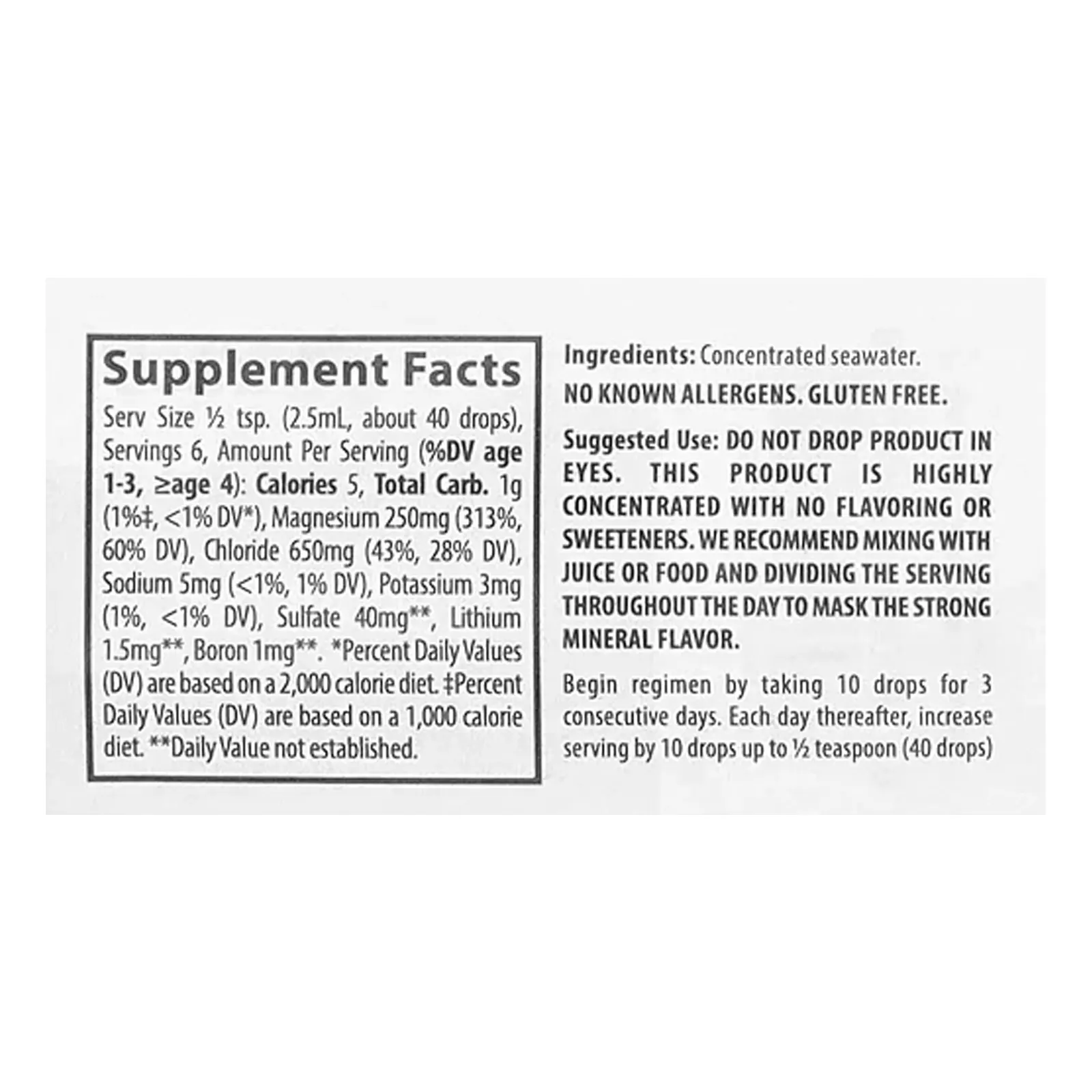 Trace Minerals ®, ConcenTrace, микроэлементы в каплях, 15 мл (0,5 жидк. Унции)