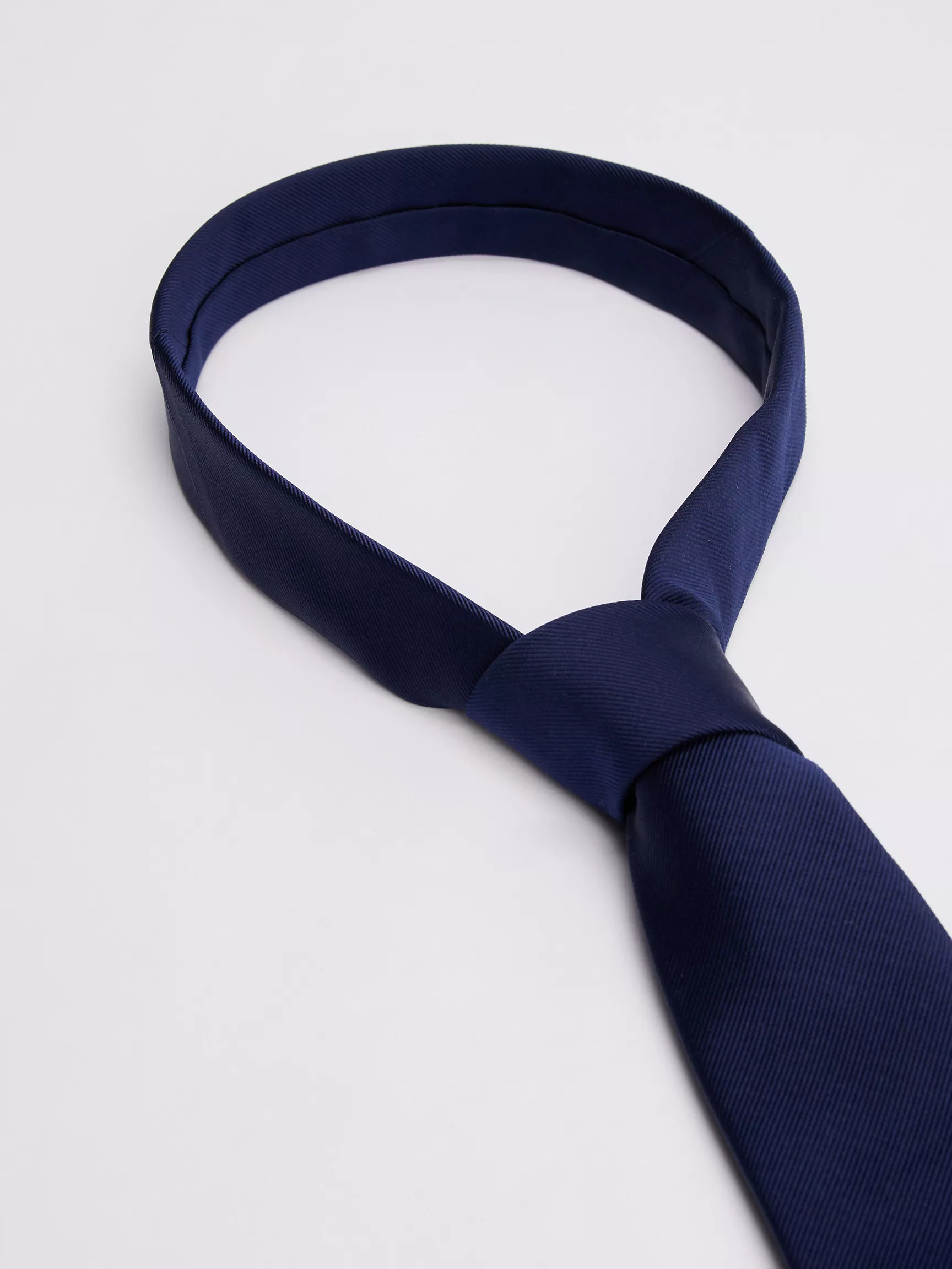 Мужской галстук Tommy Hilfiger, Однотонный шёлковый галстук