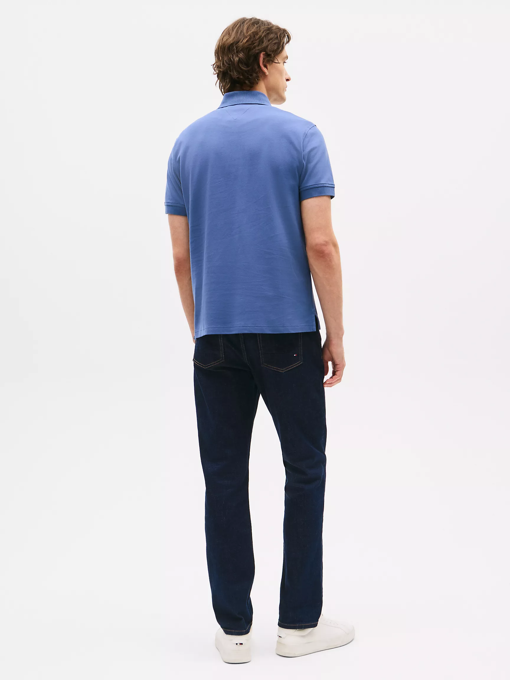 Мужское поло Tommy Hilfiger, Поло с вышитым графическим логотипом Tommy