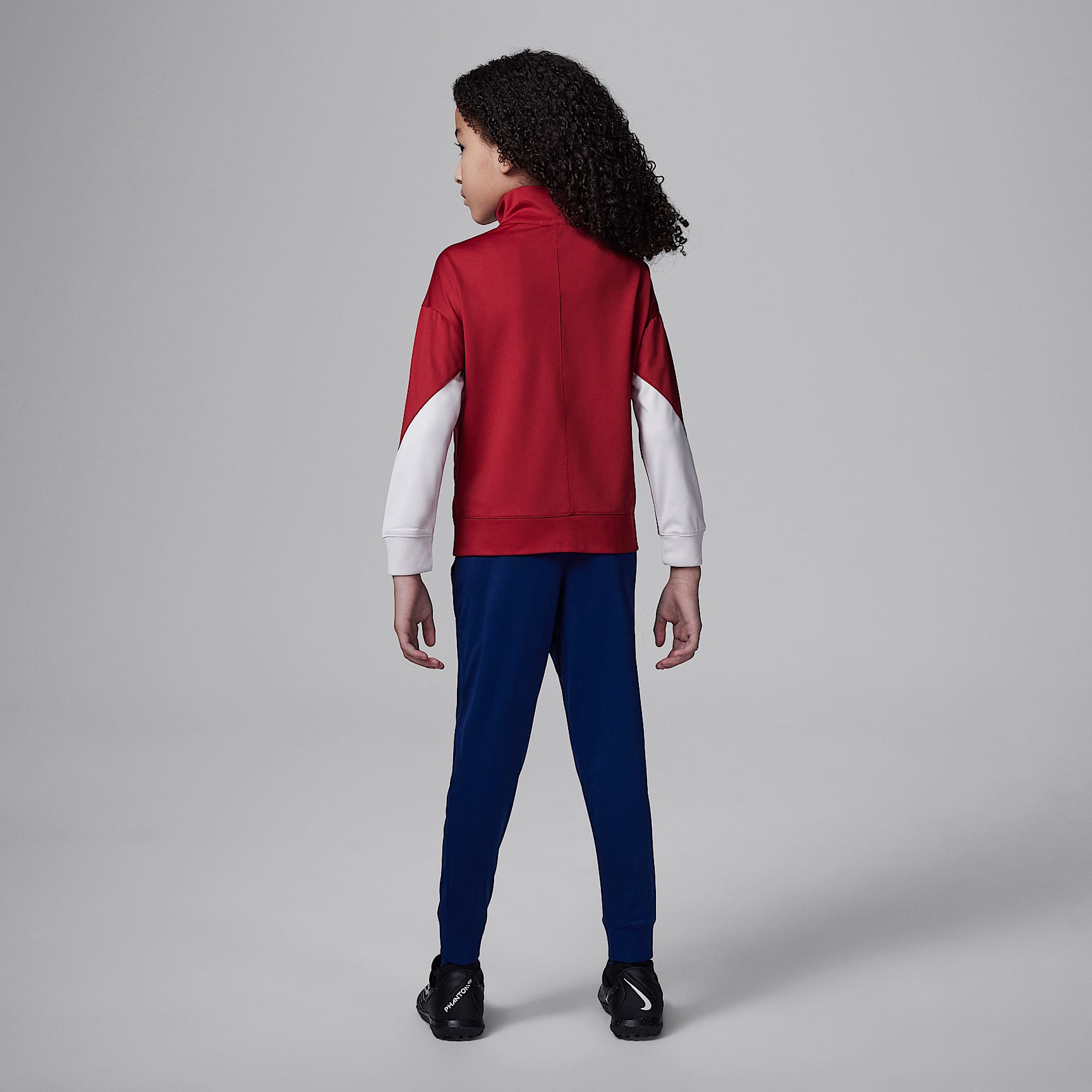 Paris Saint-Germain Strike Fourth Little Kids' Jordan Dri-FIT Soccer Knit Tracksuit