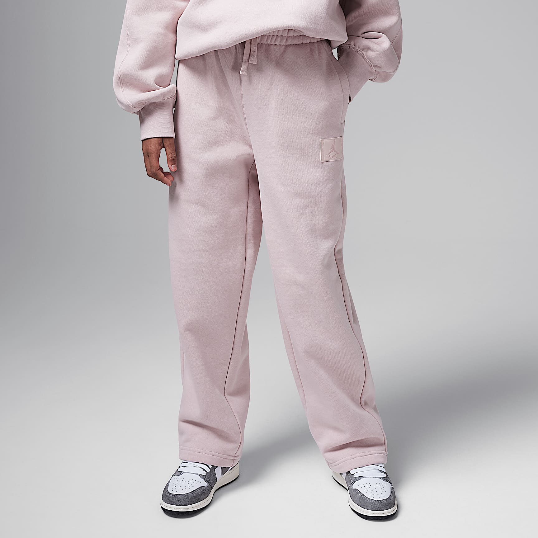 Jordan Flight Essentials Big Kids' Open Hem Pants