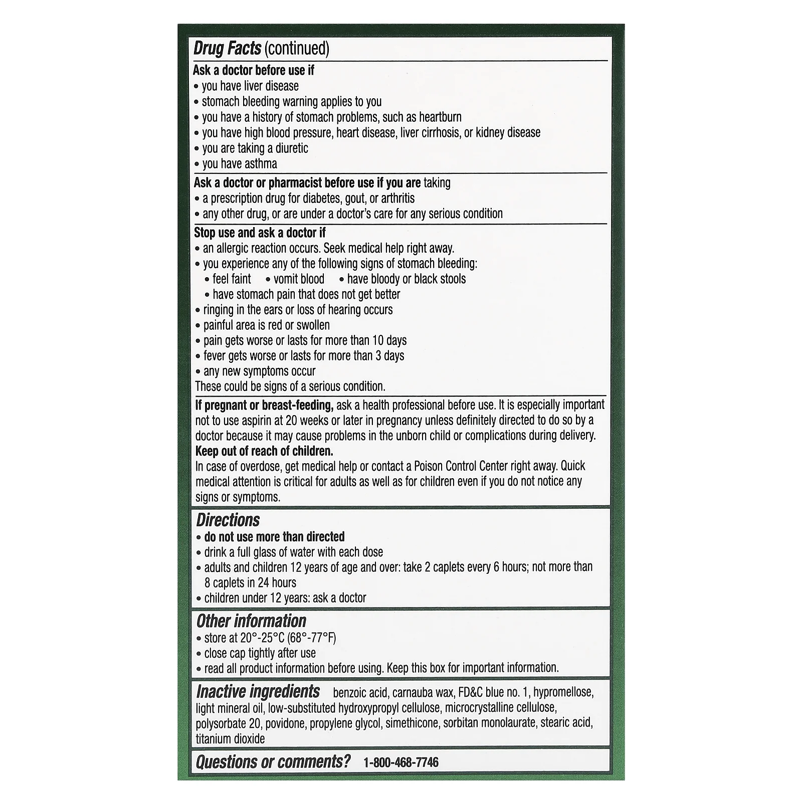 Excedrin, Extra Strength, 200 капсул