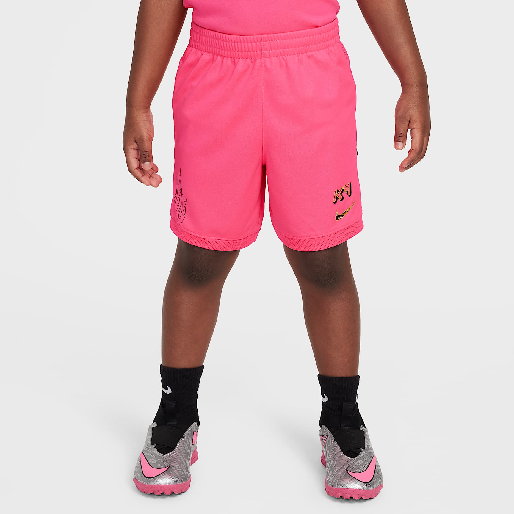 Nike Dri-FIT Kylian Mbappé Little Kids' ACD25 Short Sleeve Top and Shorts Set