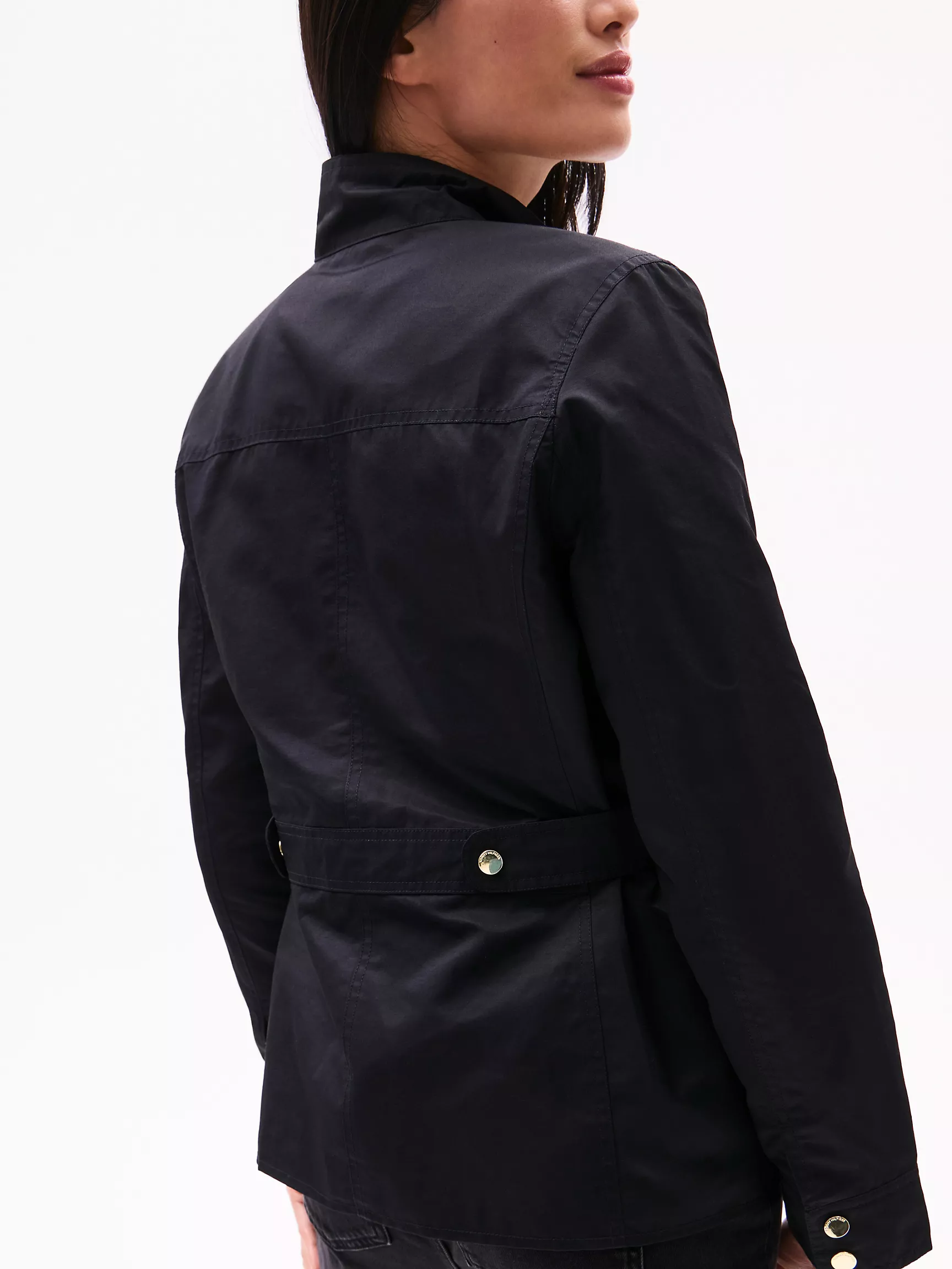 Женская куртка Tommy Hilfiger, Вощёная утилитарная куртка