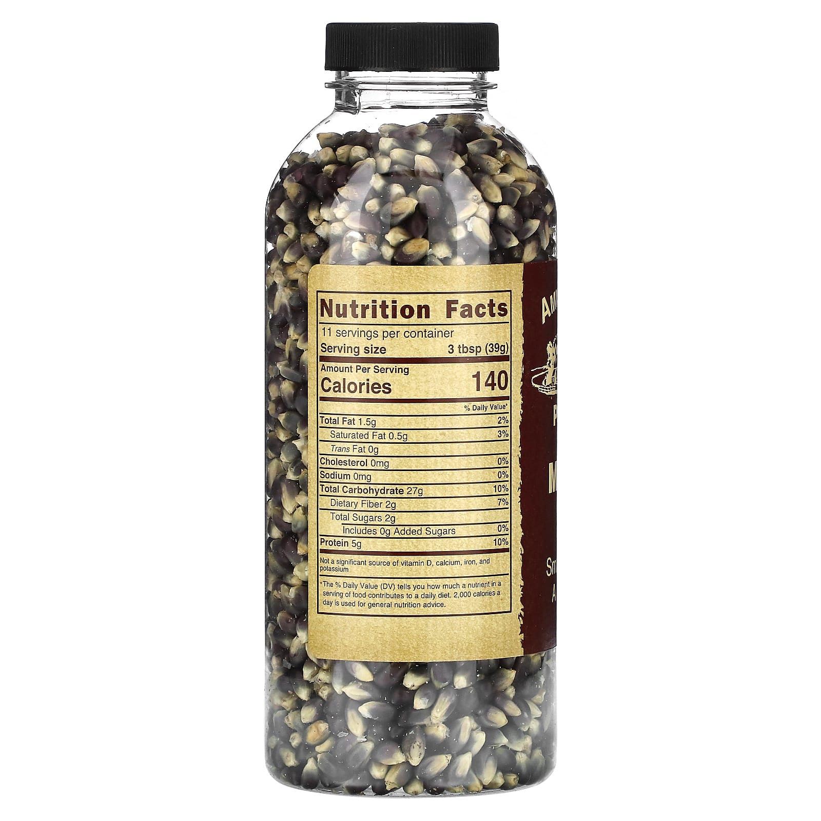 Amish Country Popcorn, Попкорн, темно-синий, 425 г (14 унций)