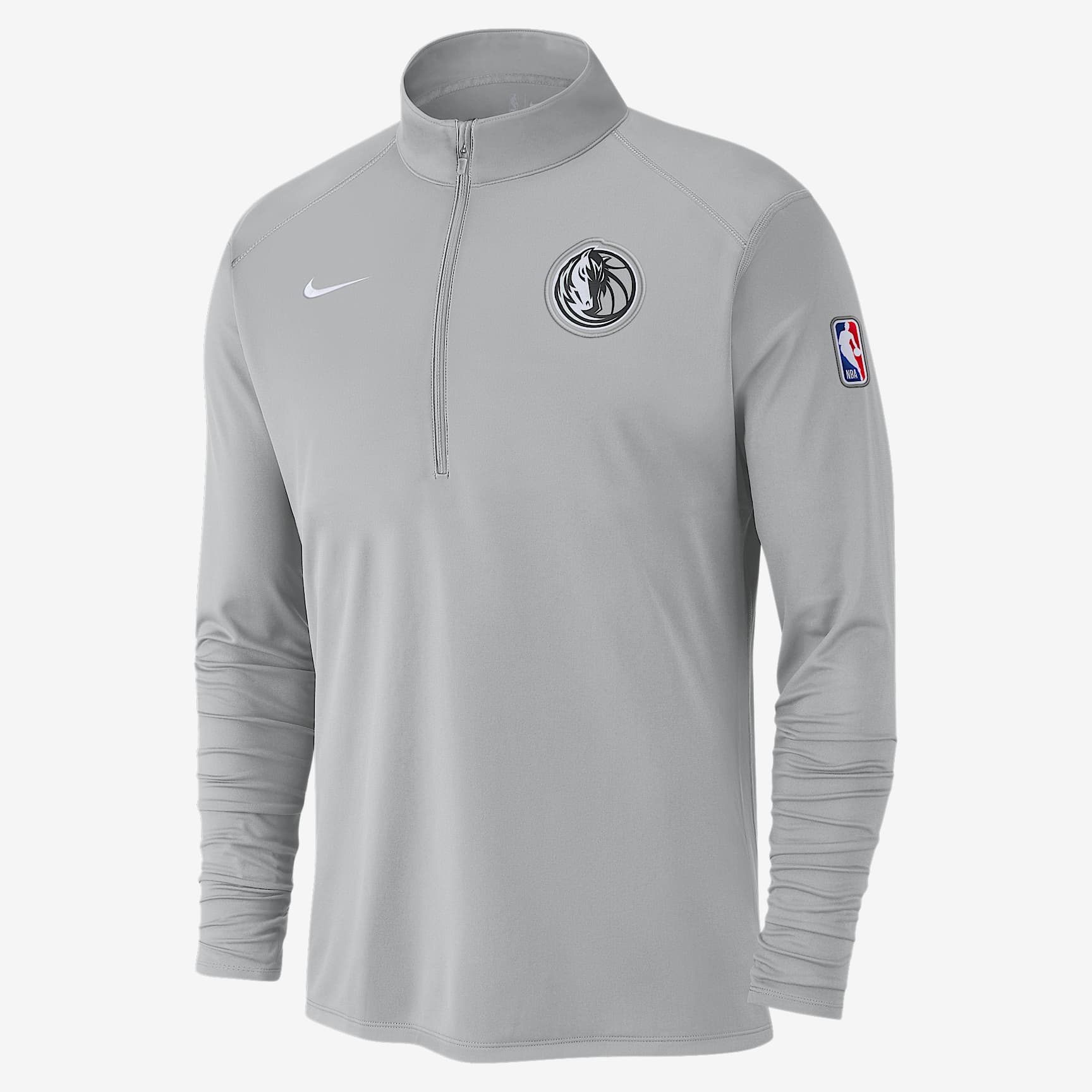 Dallas Mavericks City Edition Men's Nike Dri-FIT NBA 1/2-Zip Long-Sleeve Top