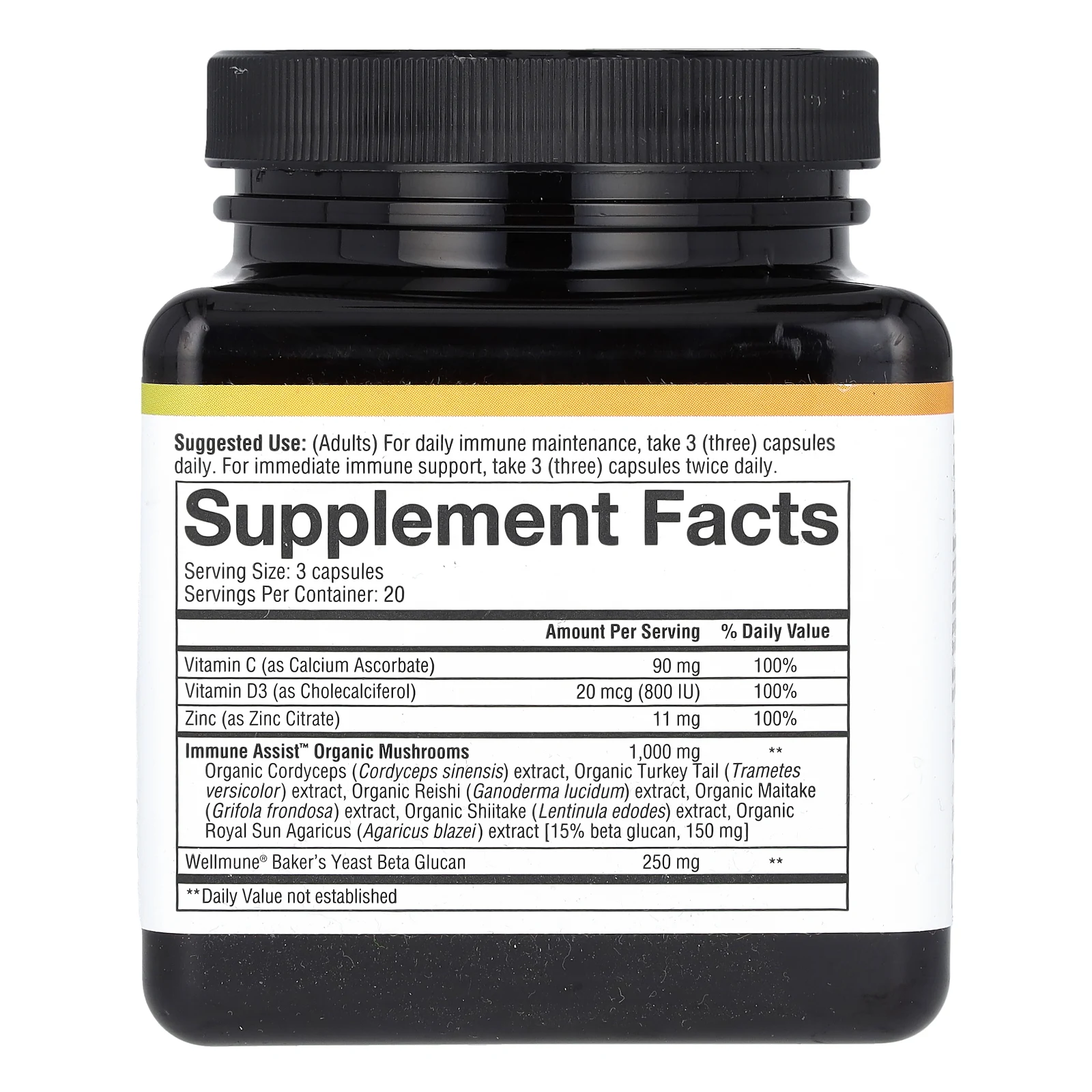 Youtheory, Immune + Daily Wellness, 60 вегетарианских капсул