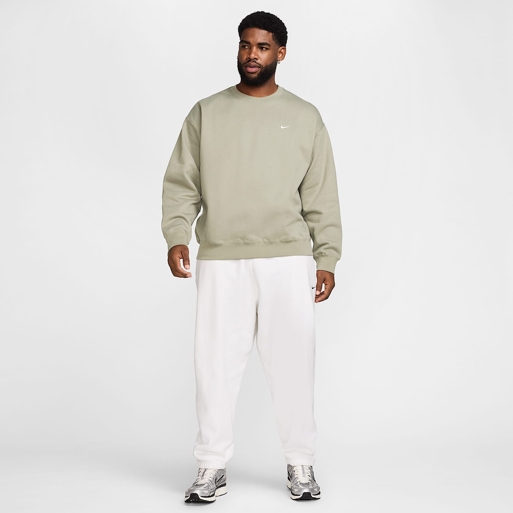 Nike Solo Swoosh Men's Fleece Crew