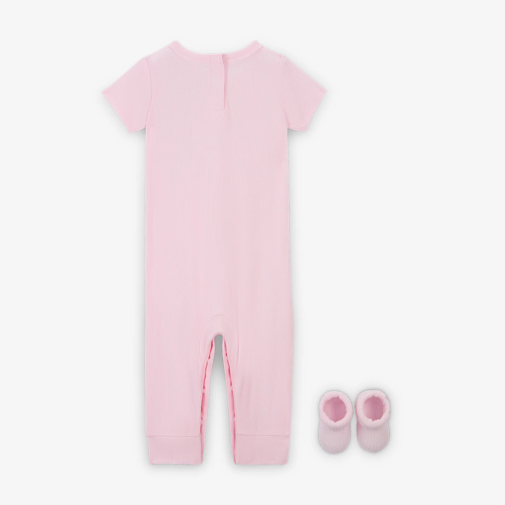 Nike Baby Rib Knit Romper and Socks Set