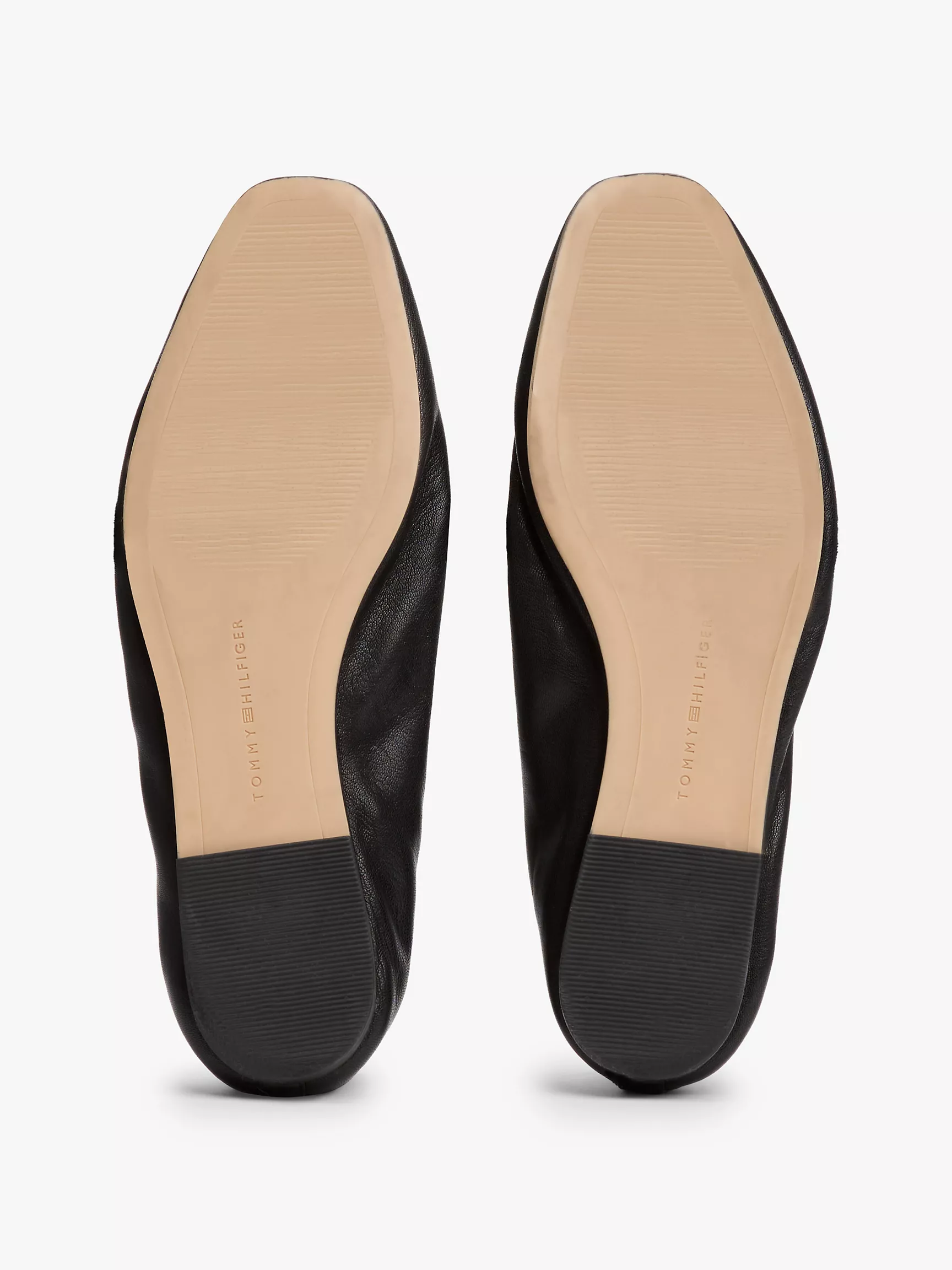 Женская обувь Tommy Hilfiger, Кожаные балетки с монограммным узором