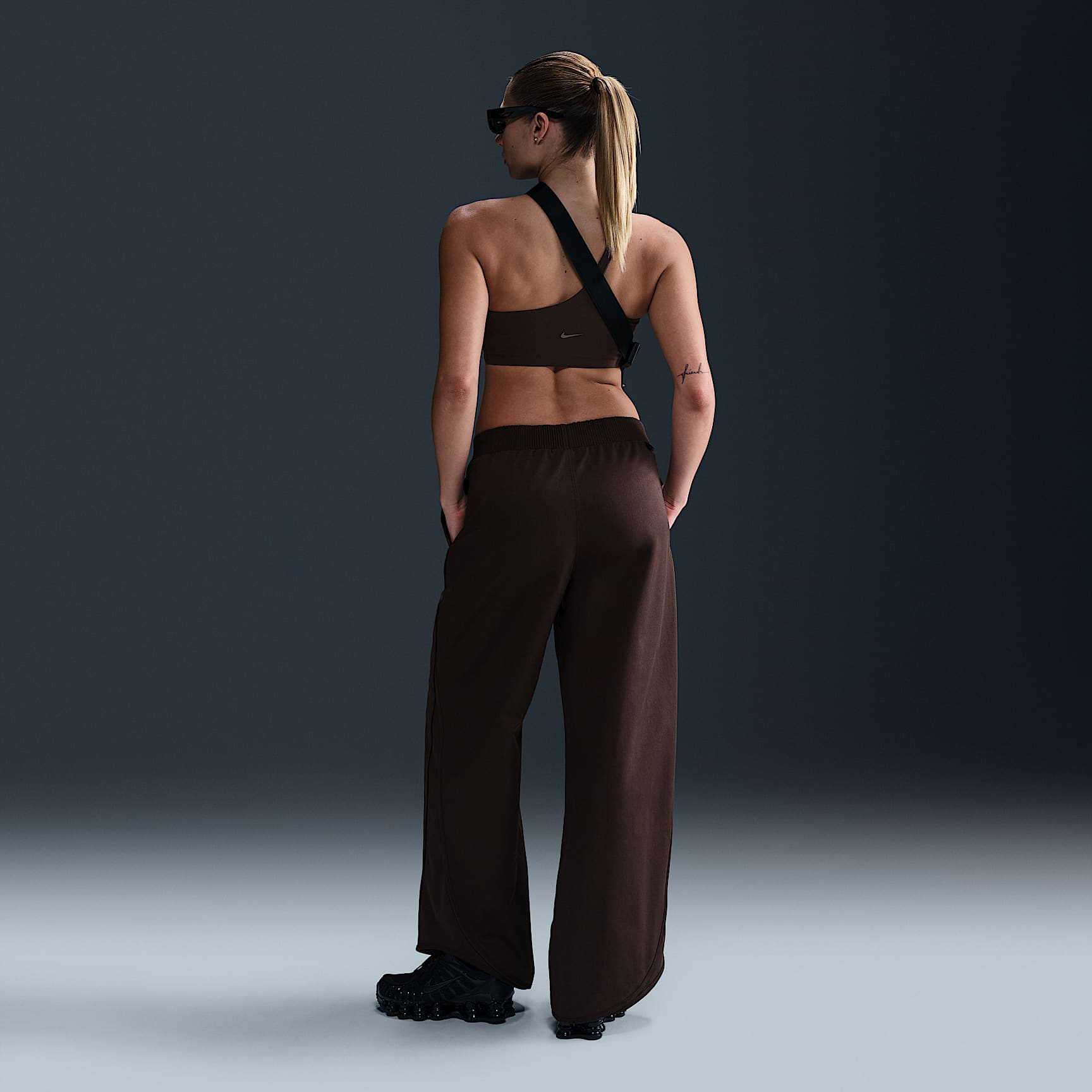 Nike Sportswear Collection Women's Mid-Rise Twill Track Pants