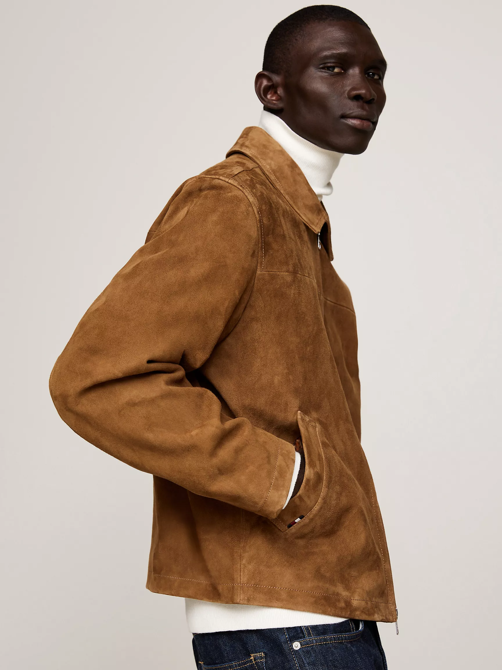 Мужская куртка Tommy Hilfiger, Вельветовая куртка Ivy на молнии