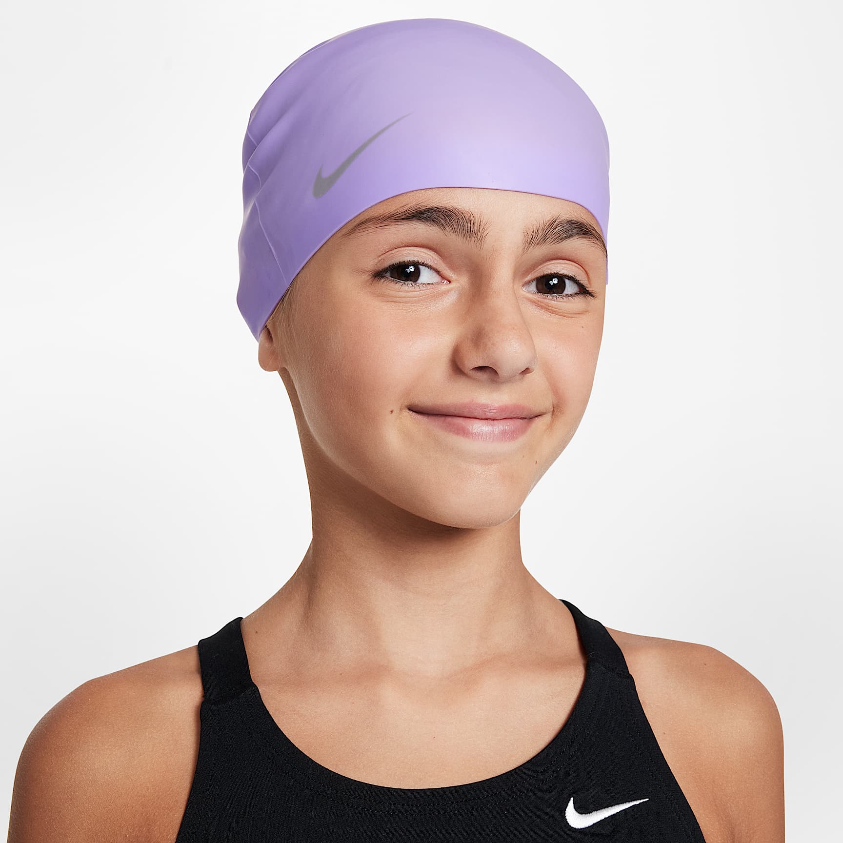 Nike Swim Solid Silicone Youth Cap