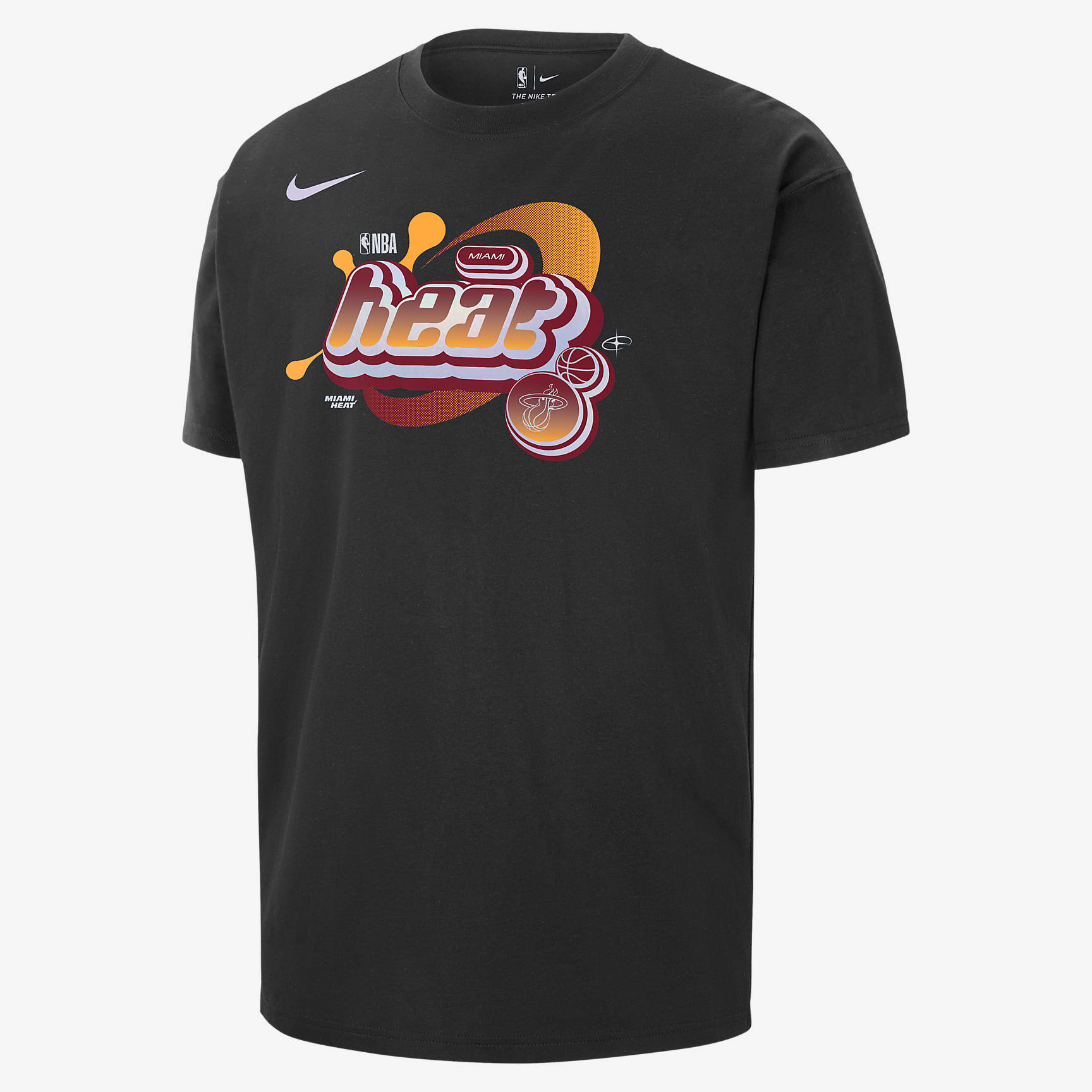 Miami Heat Courtside Men's Nike NBA Max90 T-Shirt